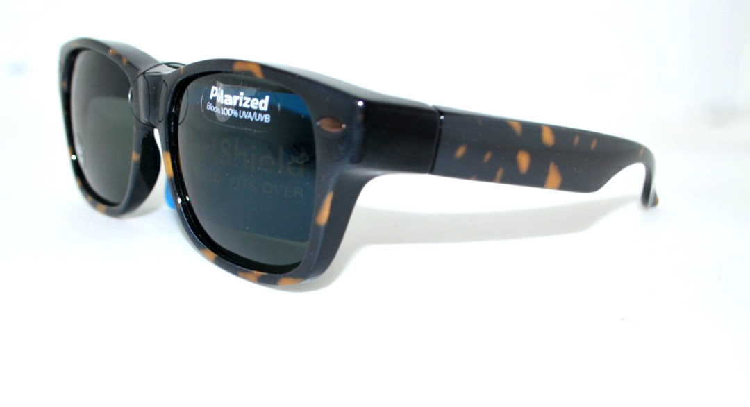 Foster Grant Solar Shield Polarized Fit Over Sunglasses Polarized M/L  Fit 14