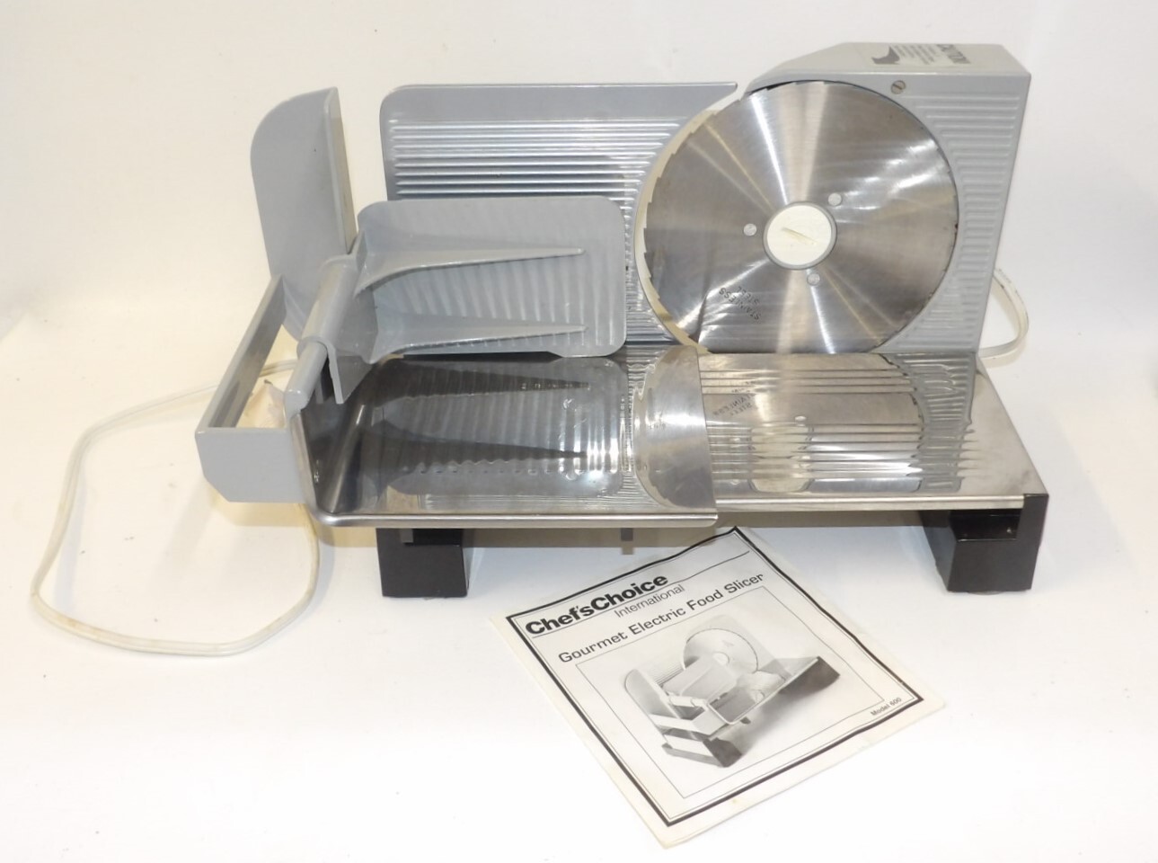 chef's choice electric food slicer