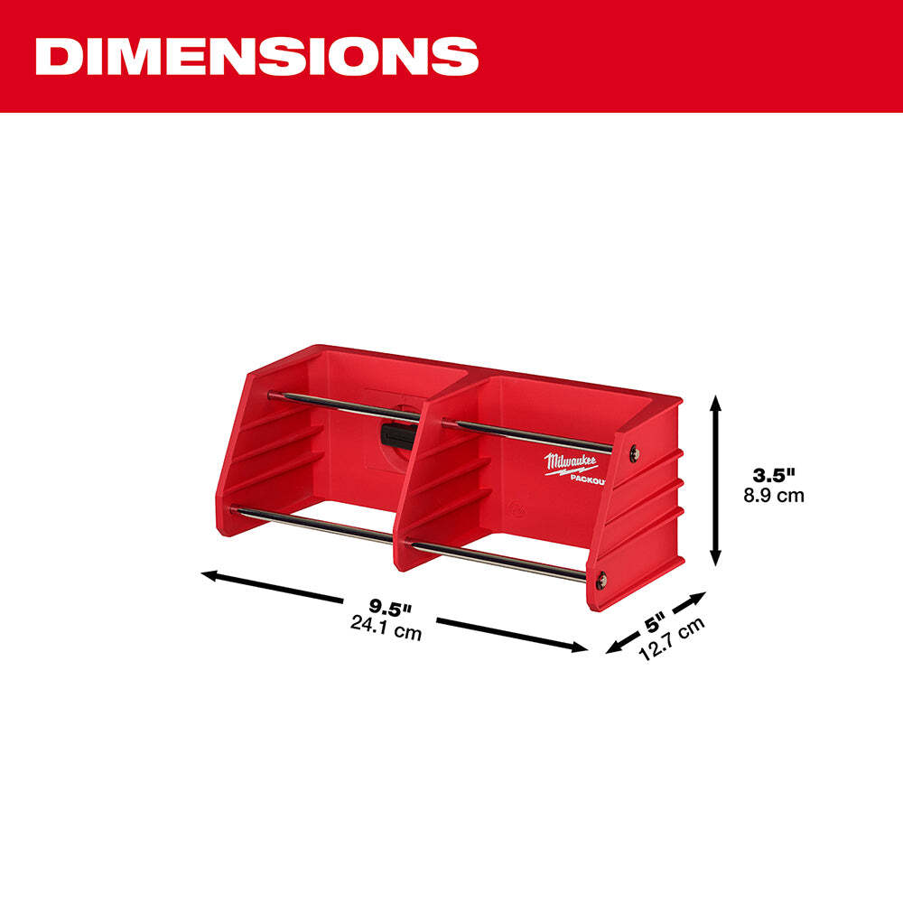 Milwaukee 48-22-8340 PACKOUT Reinforced Tool Rack