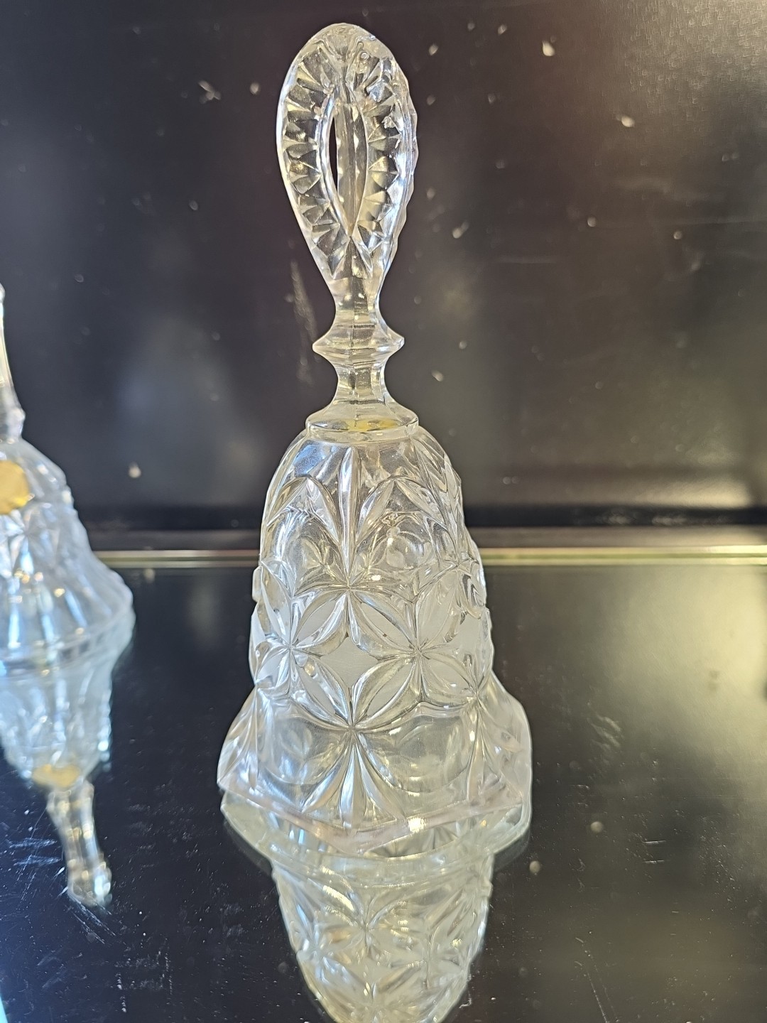 ​Lot 9 Vintage Crystal Glass Bells Waterford 12 Days Christmas Hofbauer Byrdes