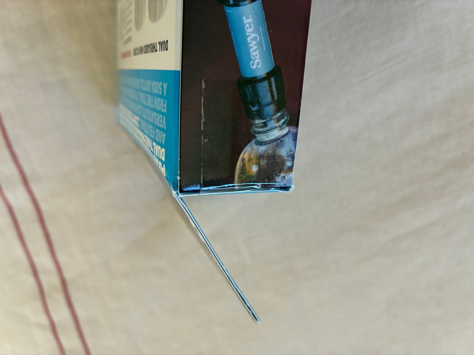 Sawyer Mini Dual Threaded Water Filter Twin Pack SP2307 Factory sealed NEW