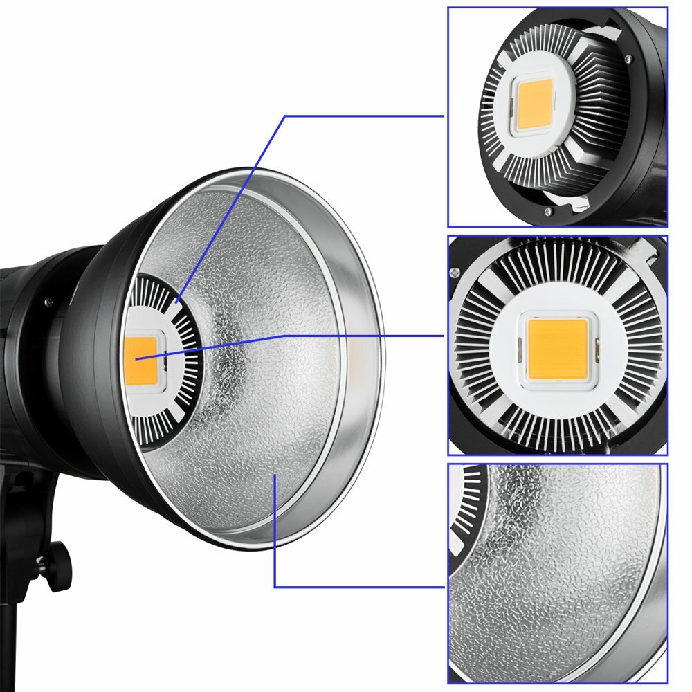 GODOX SL60W LED Video Light 60Ws 5600K LED Continuous Light with Remote Control