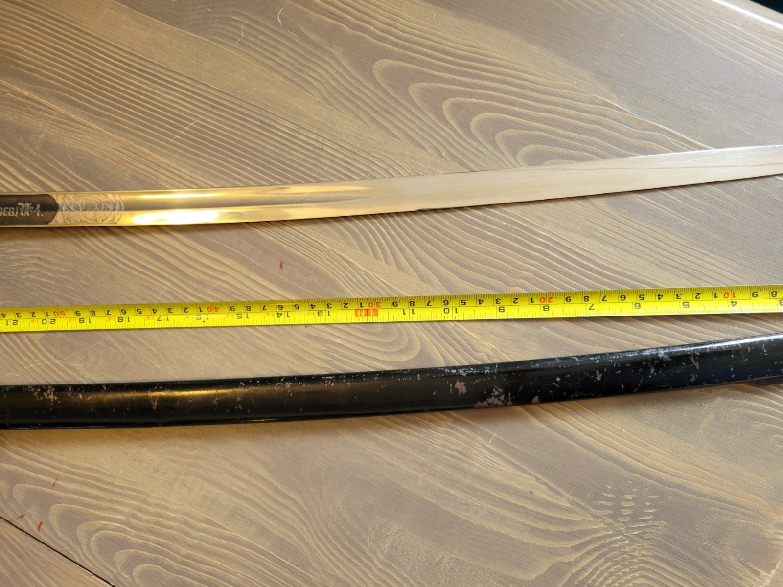 WWI German Presentation Artillery Officer's Sword, Rose Motif