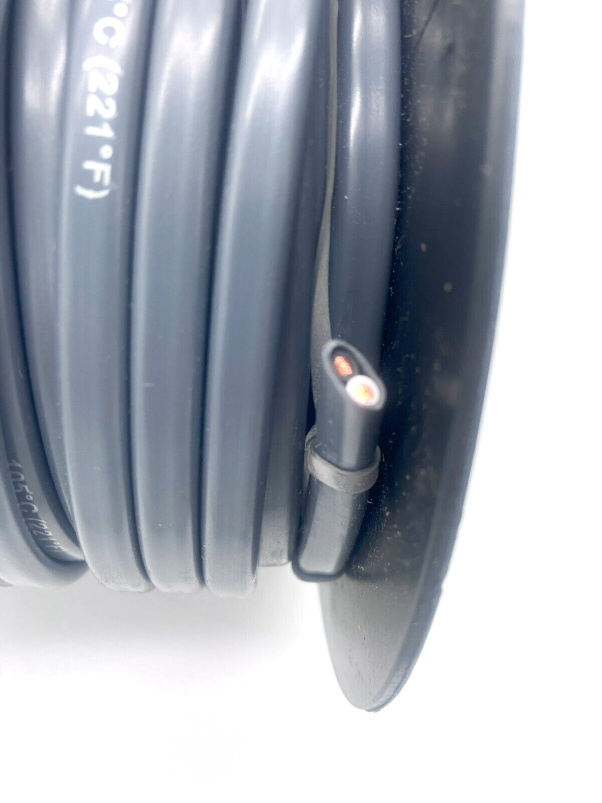 100 FT Roll Trailer Light Brake Cable Wire Grey Jacketed 14-2 14 Gauge 2 Wire