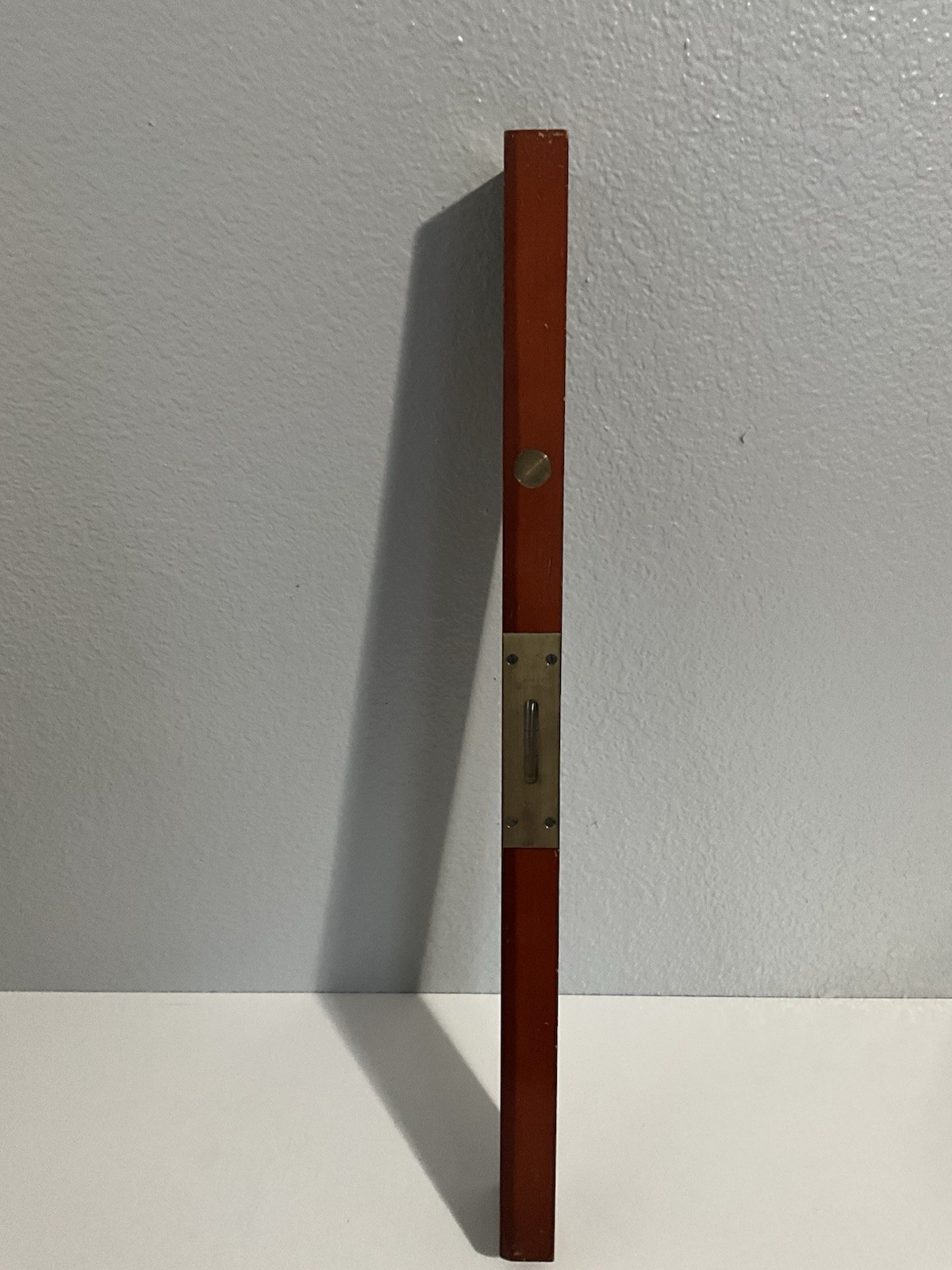 Vintage Stanley No.0 Wooden Level Cherry Wood USA