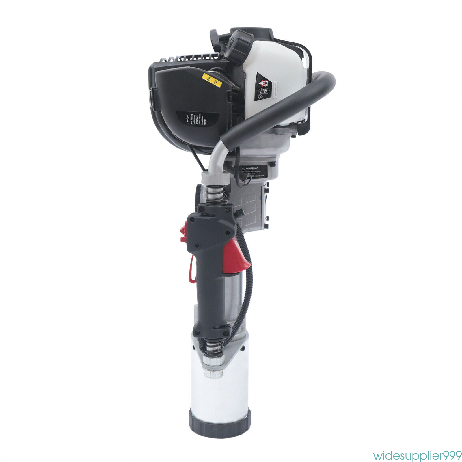 4 Stroke Gas Power Fence Pile Driver Push Gasoline Engine Heavy Duty