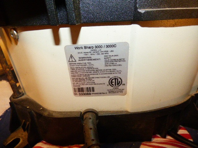 Work Sharp WS3000 110V Woodworking Tool Sharpener