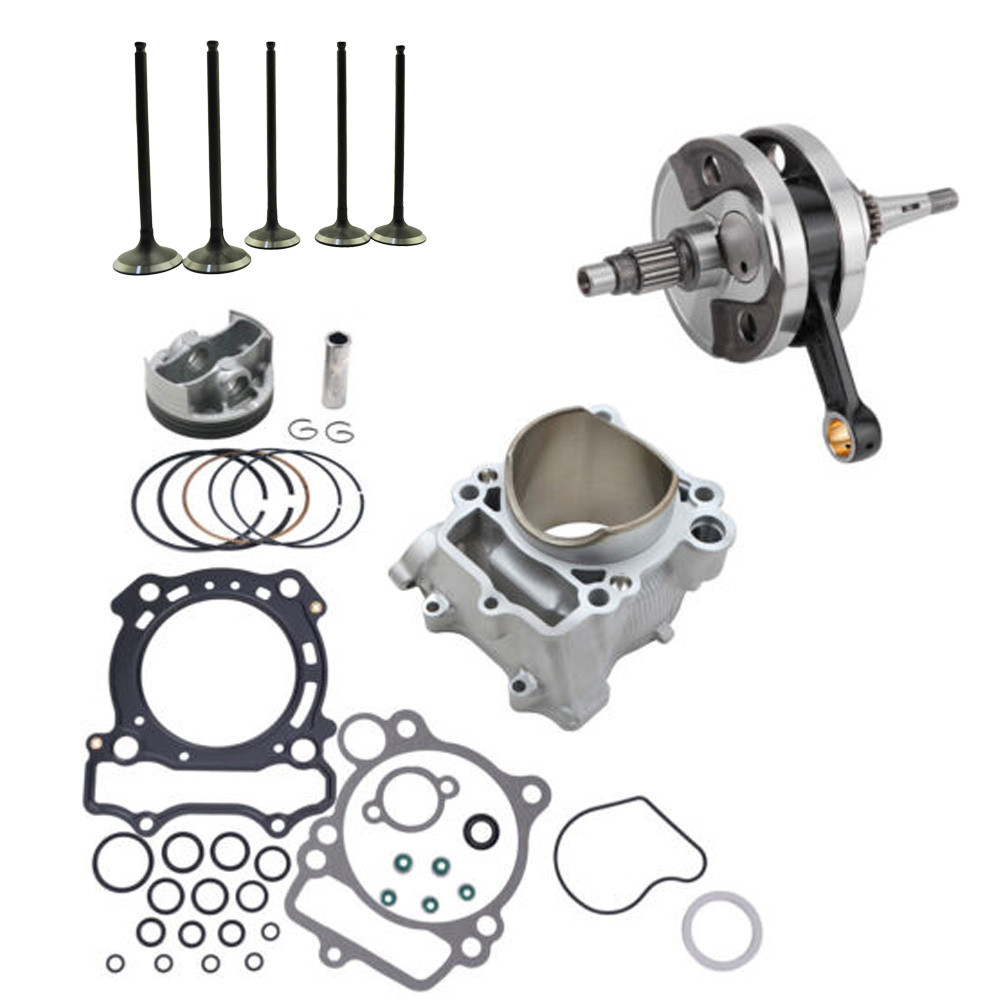 For Yamaha YZ250F 2003-2013 Cylinder Piston Crankshaft Valve Top End Rebuild Kit