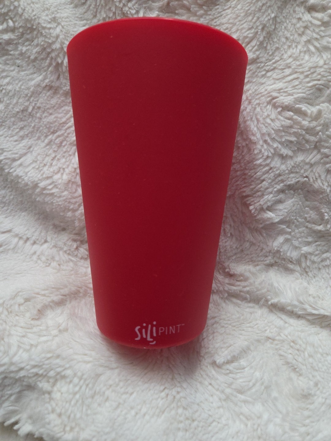 The North Face X SiliPint Cup Red 16oz Silicone Unbreakable Tumbler