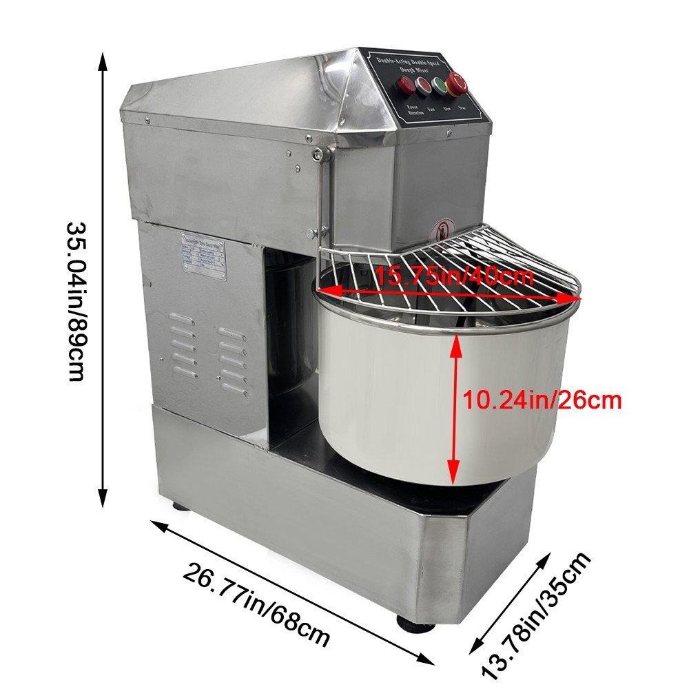 110V 30QT Commercial Mixers Dough Mixer Machine Stand Food Preparation 2 Speed