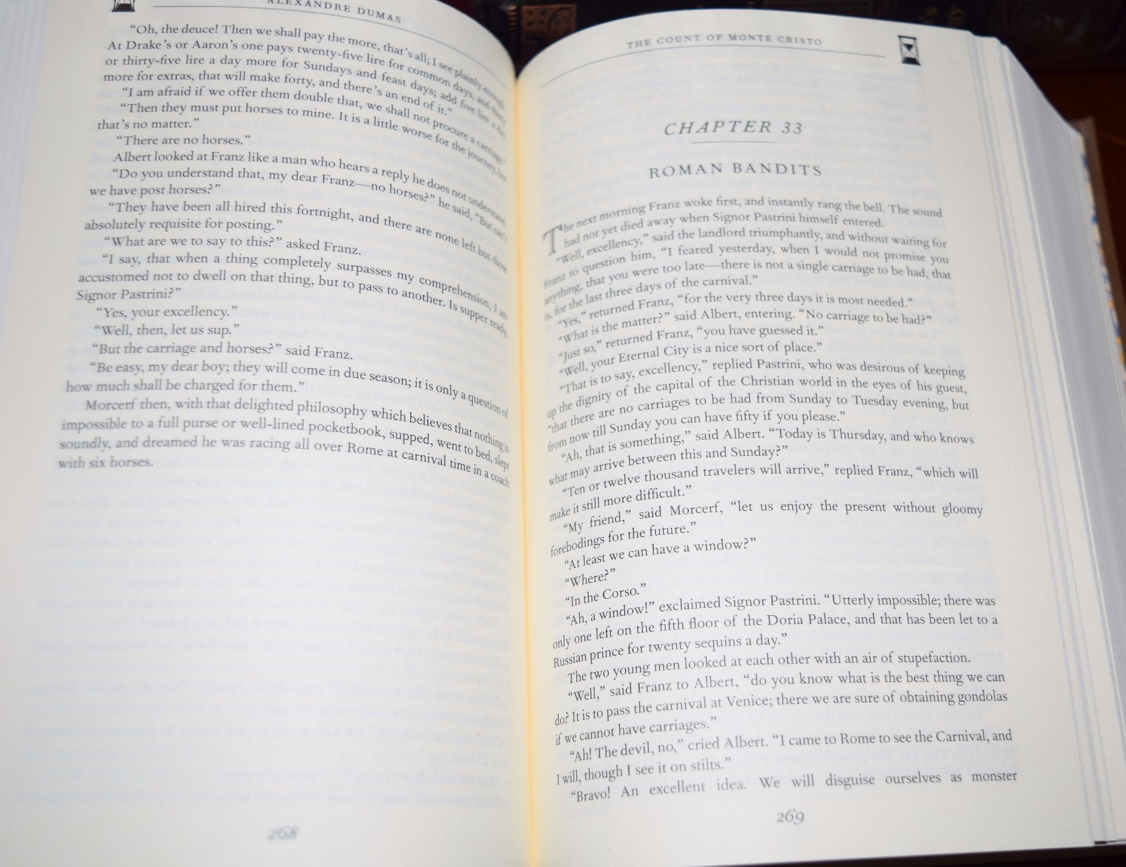 New The Count of Monte Cristo by Alexandre Dumas Unabridged Soft Leather Feel