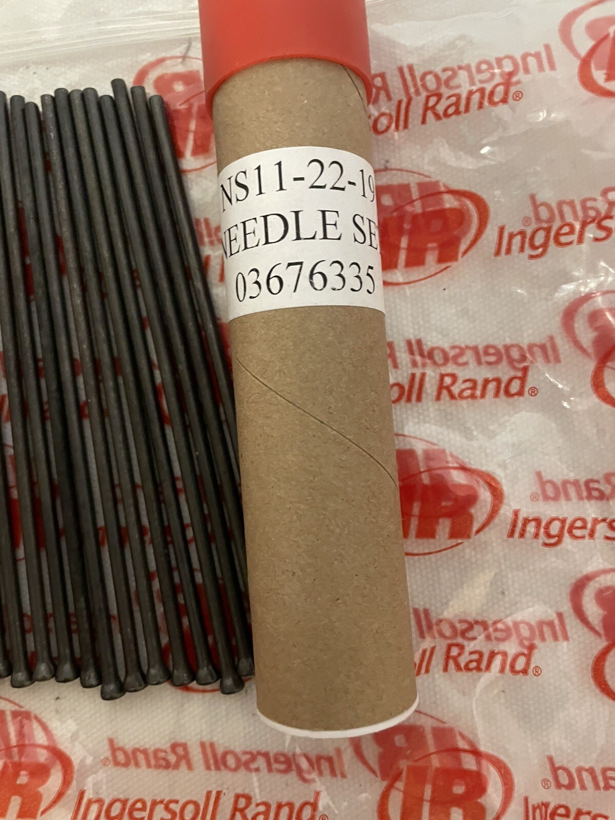 Ingersoll Rand 5” Needle Set, 19pc, NS11-22-19