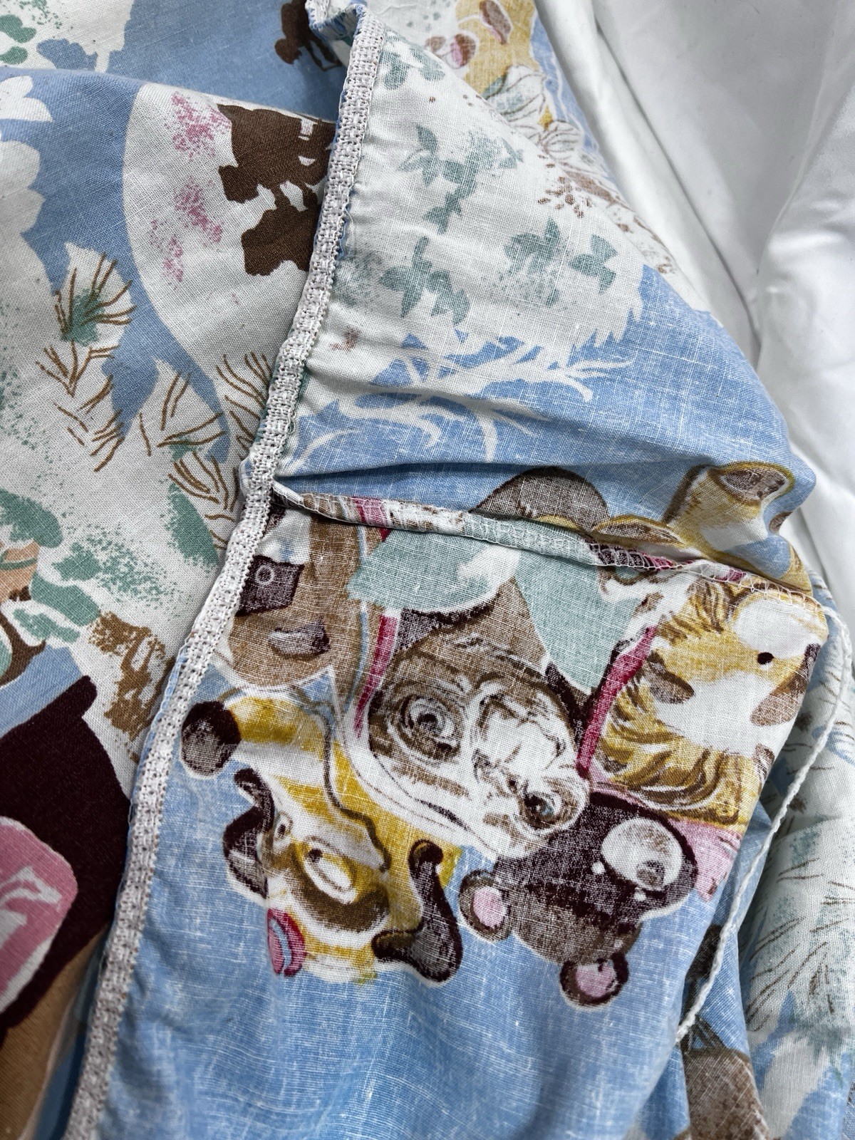 Vintage 1982 E.T. The Extra-Terrestrial Movie Twin sheet set Flat Fitted Movie