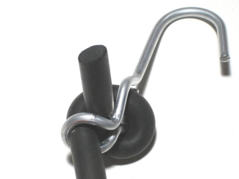 100 SJ Hooks for Rubber Rope Shock Cord Bungee Cord Tarp Strap Tie Down Hook USA