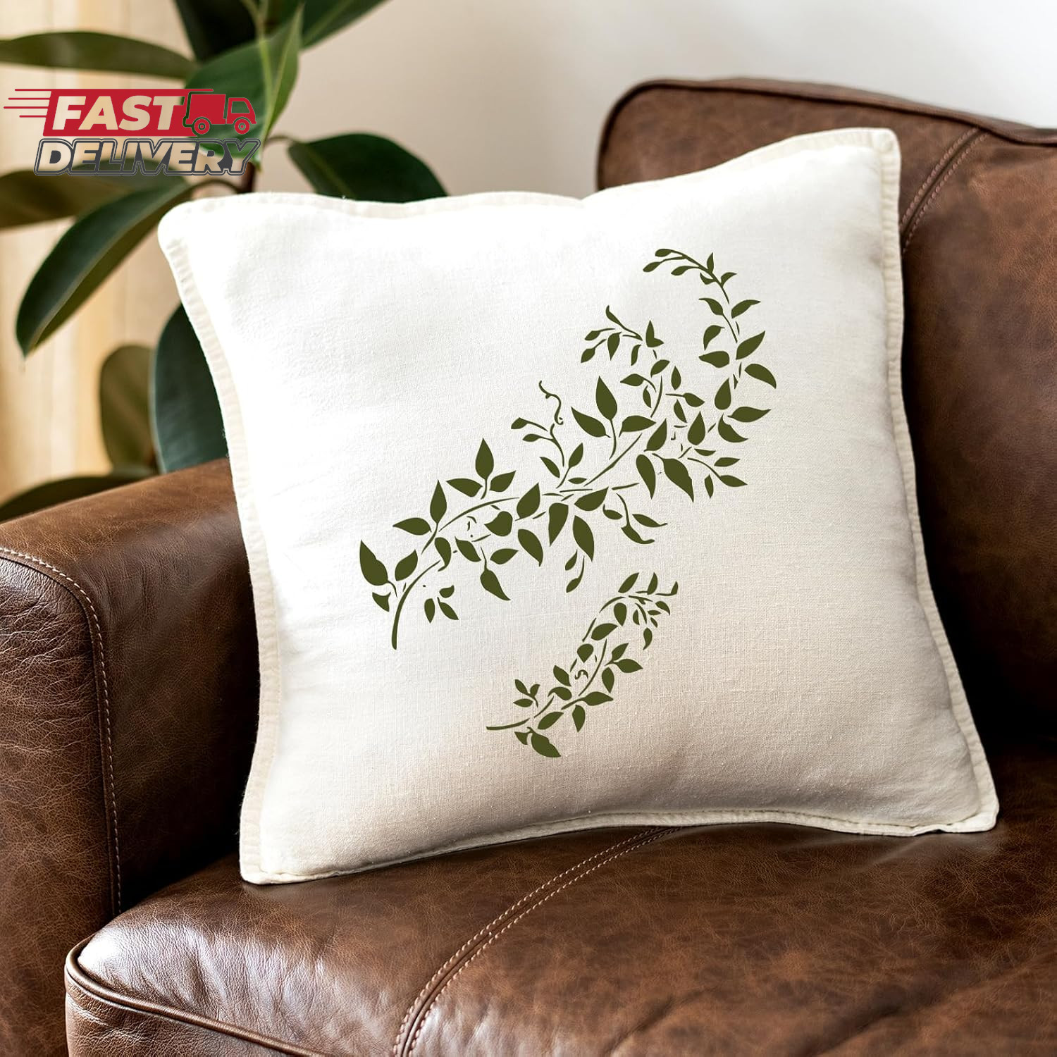 Large Vine Stencils for Painting on Wood Wall A4 Size Reusable Wall Painting Ste