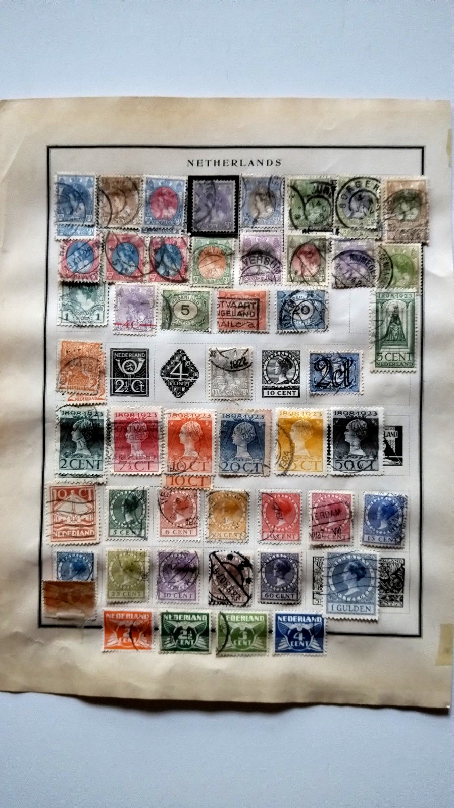 Netherlands Stamp Collection- Used / MH / MNH On Pages / Stock Cards