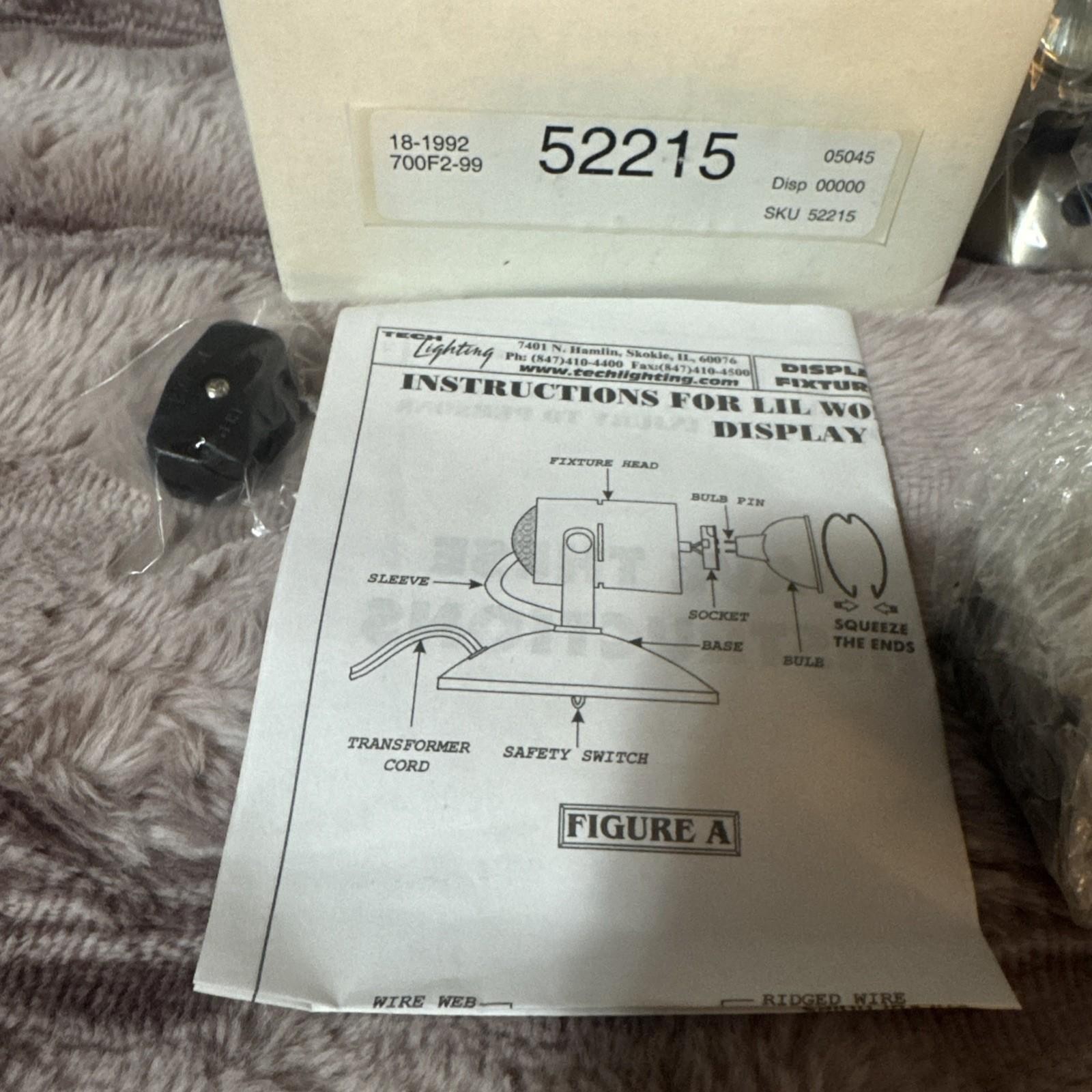 TECH LIGHTING 4" LIL WONDER 700F2 ?? PORTABLE DISPLAY ART EXHIBIT SPOT LIGHT NEW