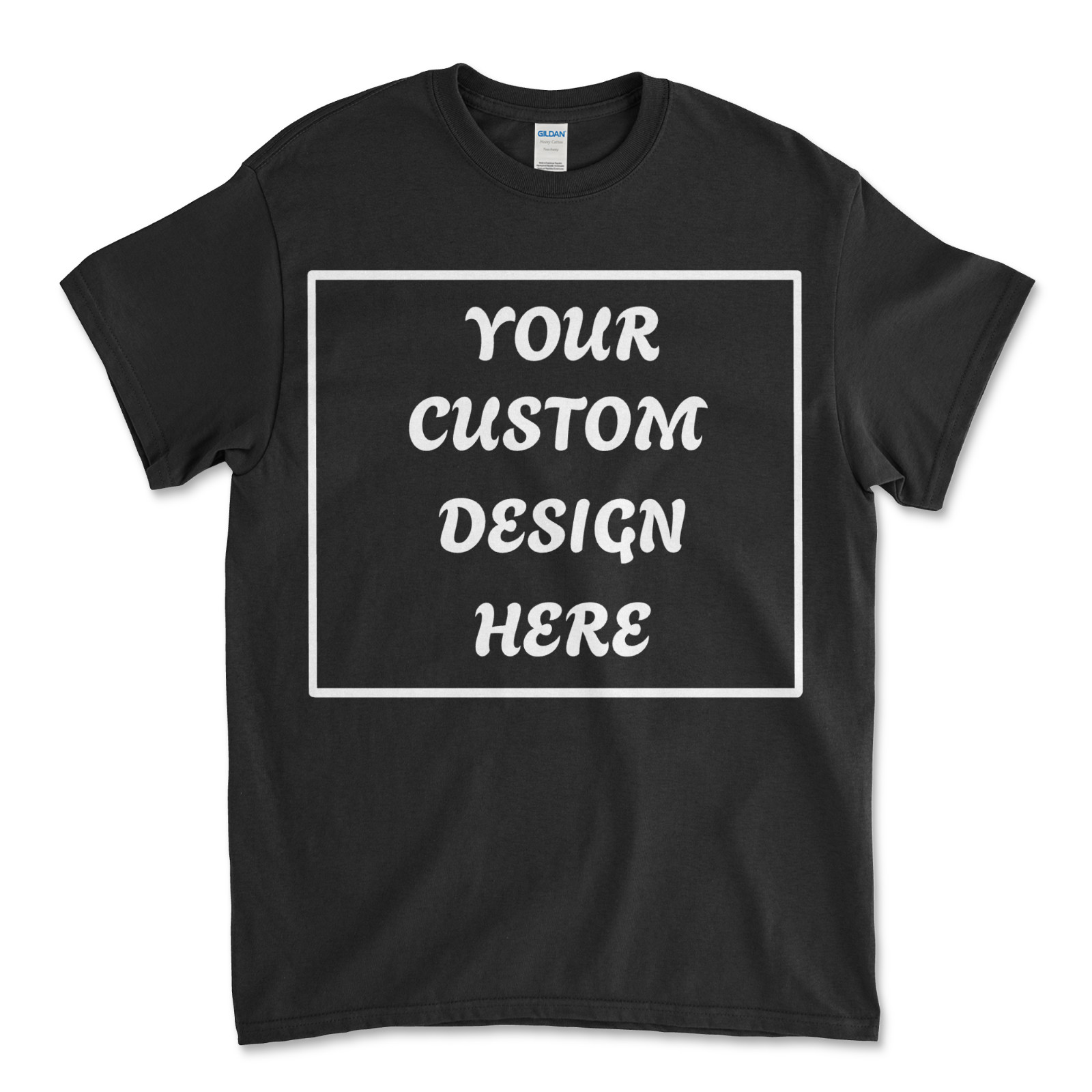 Personalized Custom T-Shirt Customized w/Photo, Text, Logo DTF on Gildan shirt