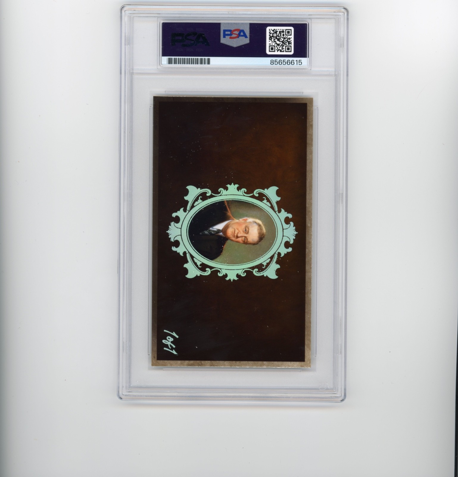 President Franklin D Roosevelt Signed Cut Custom 3x5 Card PSA DNA Slab AUTO