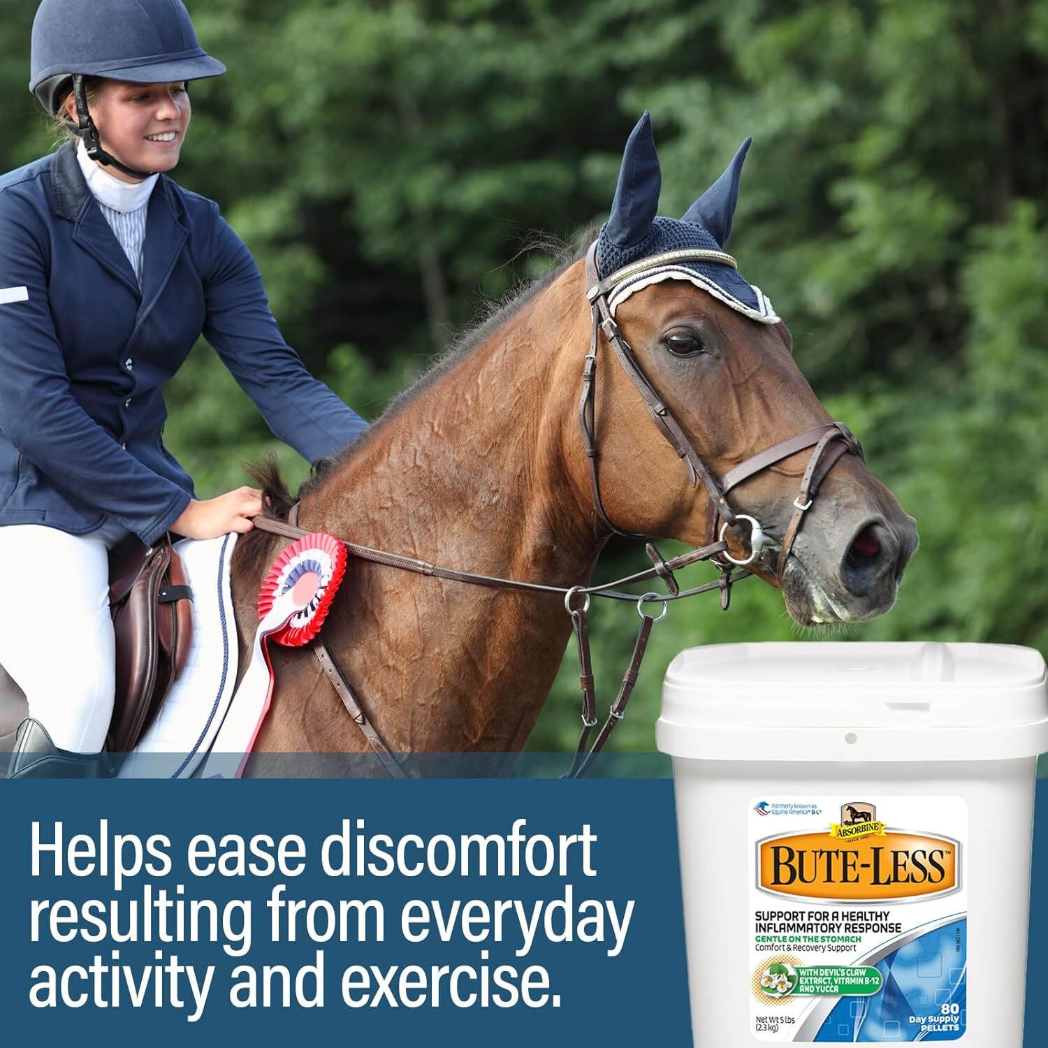 Bute-Less Comfort & Recovery Supplement Pellets, Healthy Inflammatory Response,