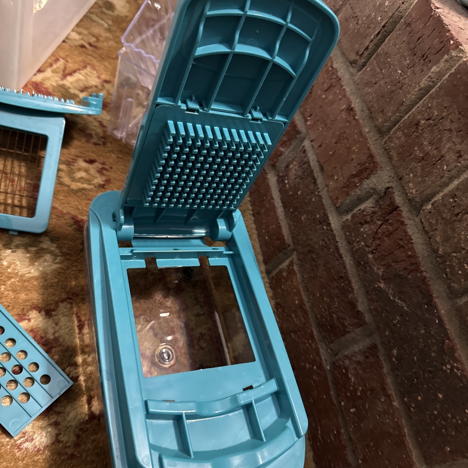 Storage Woman Chopper Set With Different Blades And Guard