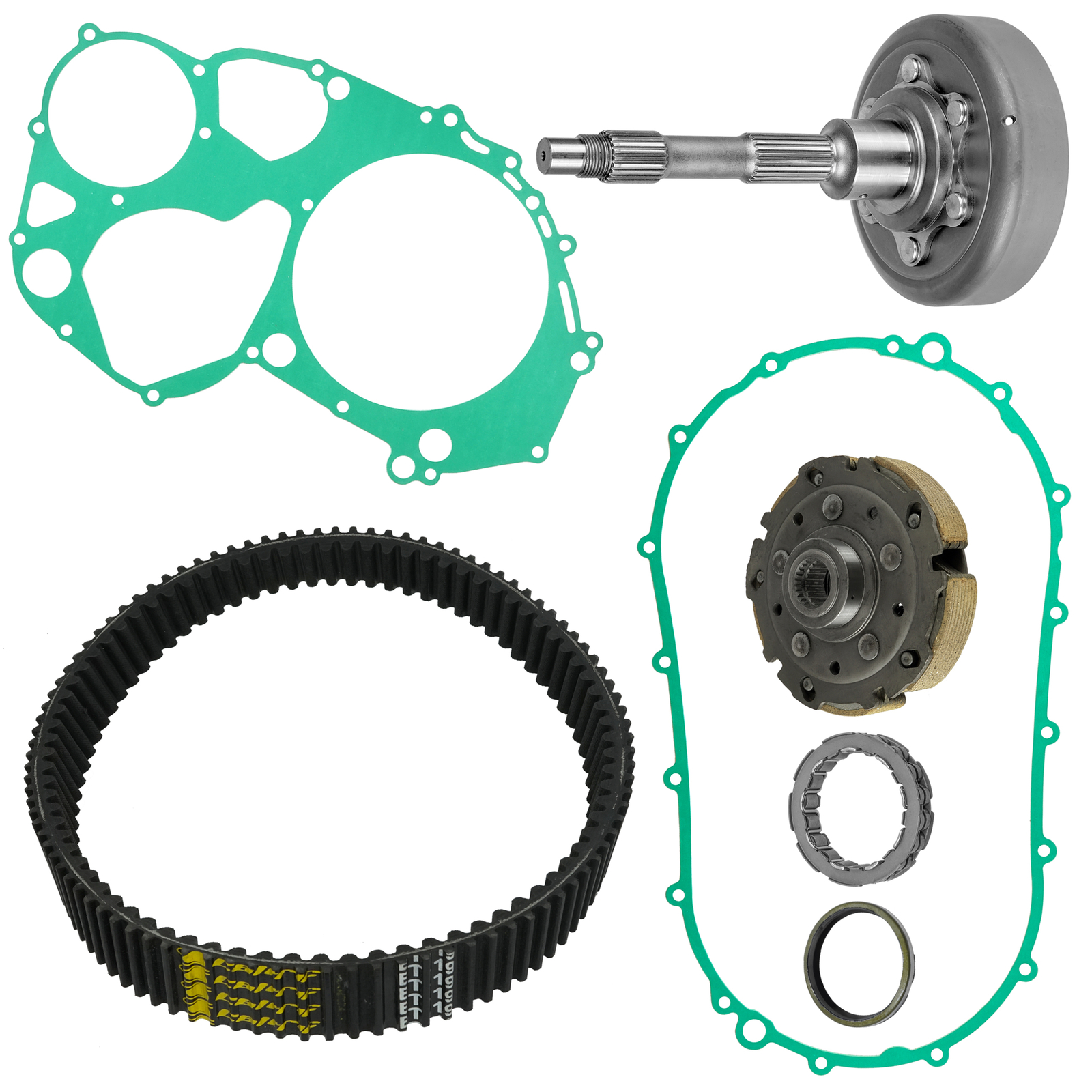 Wet Clutch Housing Kit With Belt For Arctic Cat 700 H1 EFI 4x4 Auto 09-2011