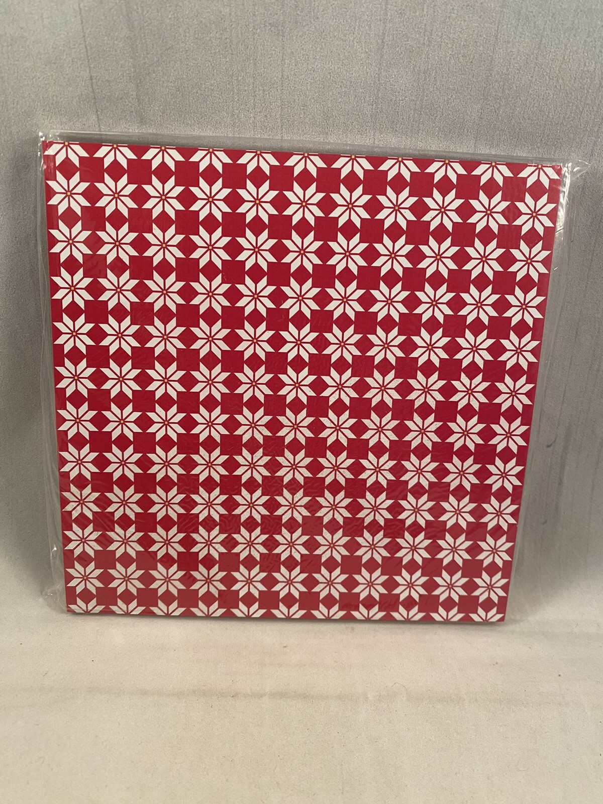 QUILTED CHRISTMAS Designer Series Paper DSP Stampin Up Full Pack 48 Sheets 6x6