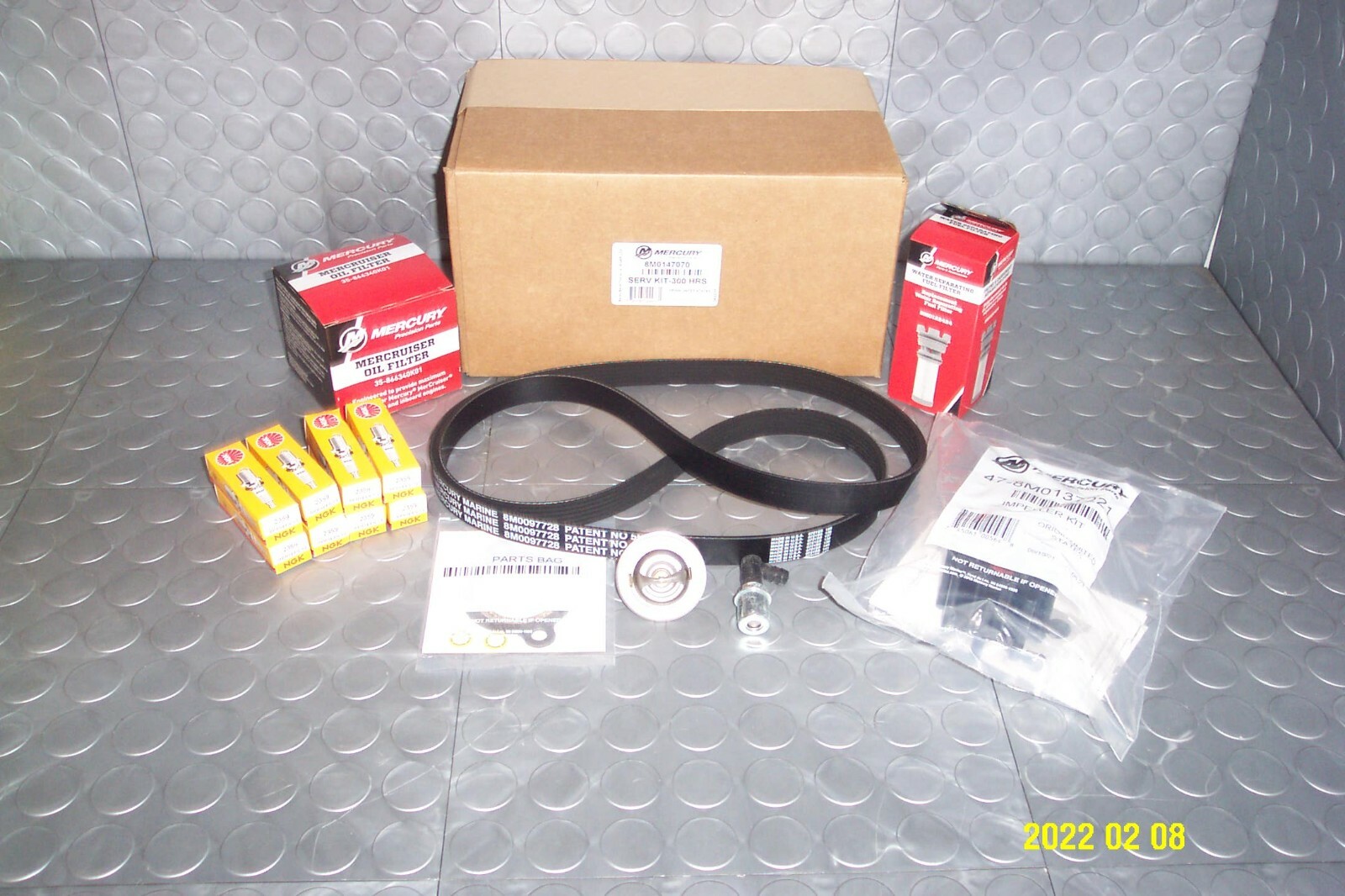 Mercury Mercruiser 300 Hour Maintenance Kit 6.2L MPI Bravo 2015 & Up 8M0147070