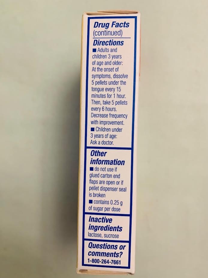 Boiron ColdCalm On The Go Multi-Symptom Cold Relief - Exp 05/2027