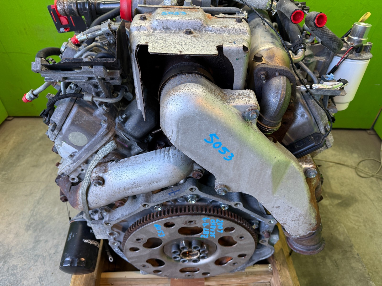 06 07 CHEVROLET GMC 2500 3500 6.6 LBZ DURAMAX DIESEL ENGINE MOTOR NO CORE!! 169K