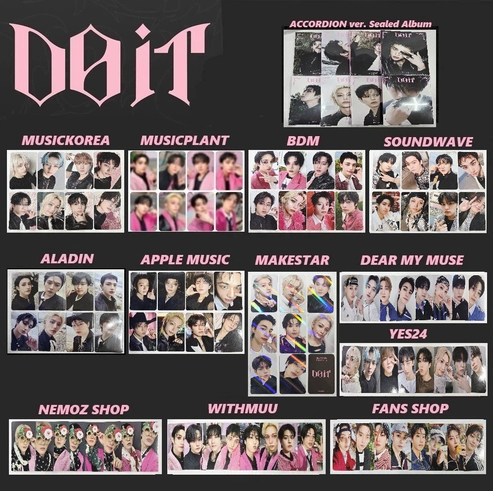 STRAY KIDS  SKZ IT TAPE 'DO IT' Official POB PHOTOCARD + Tracking/Free Gift