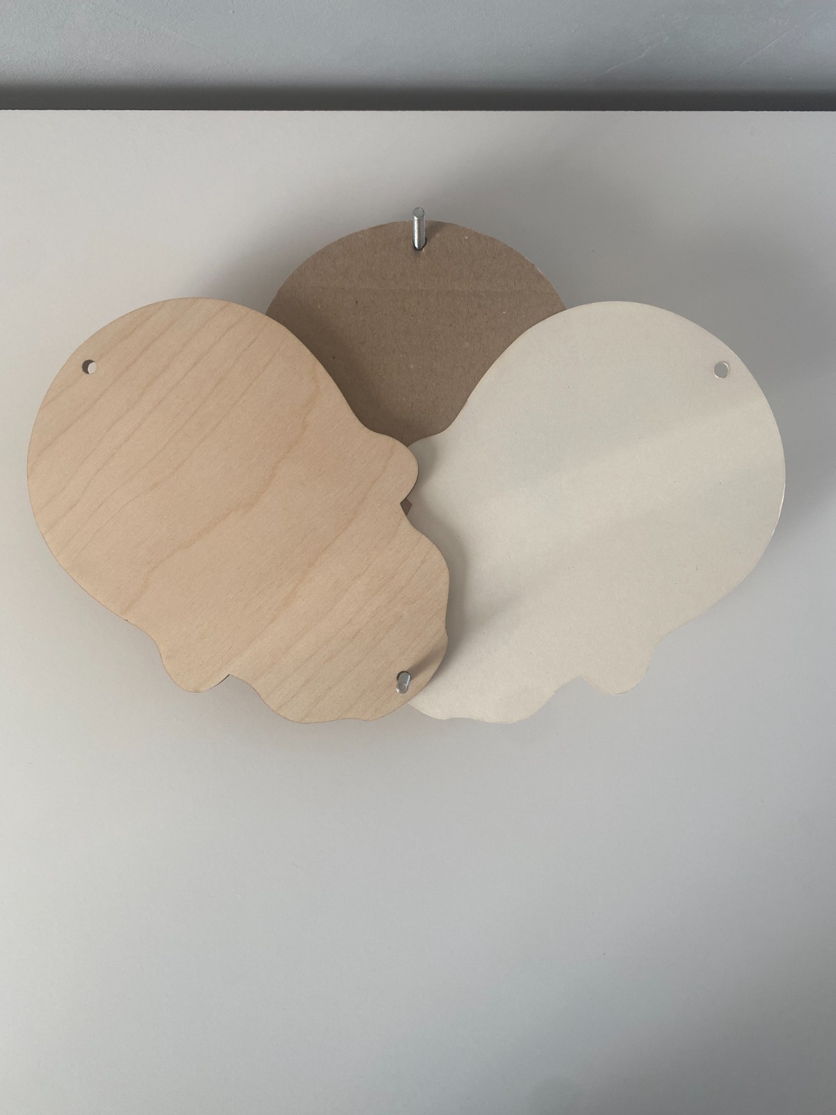 New Handmade Wooden Flower Press Skull Design | Botanical Leaf Herb Press