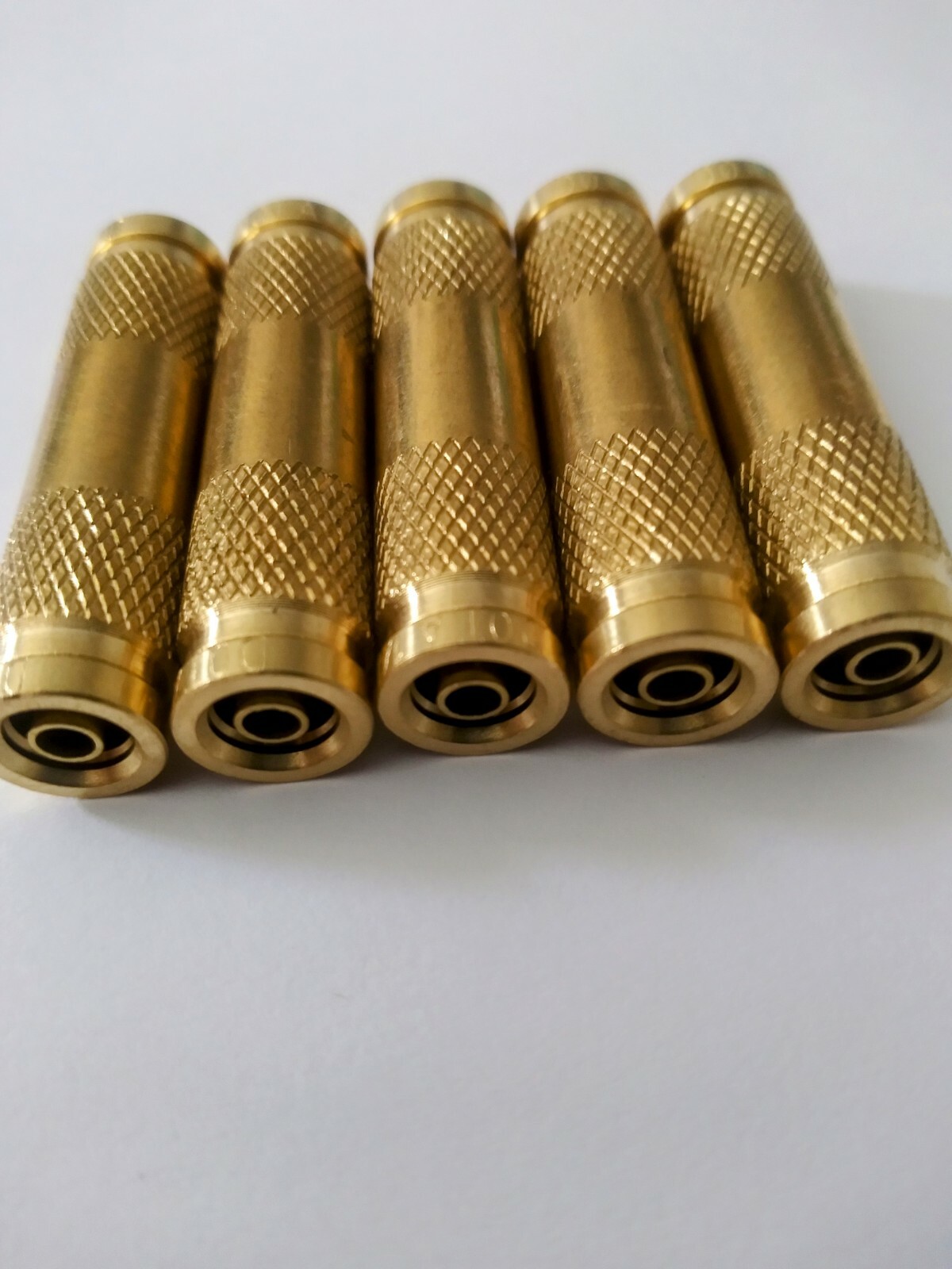 BRASS DOT PUSH TO CONNECT 1/4 Union- 5 Fittings
