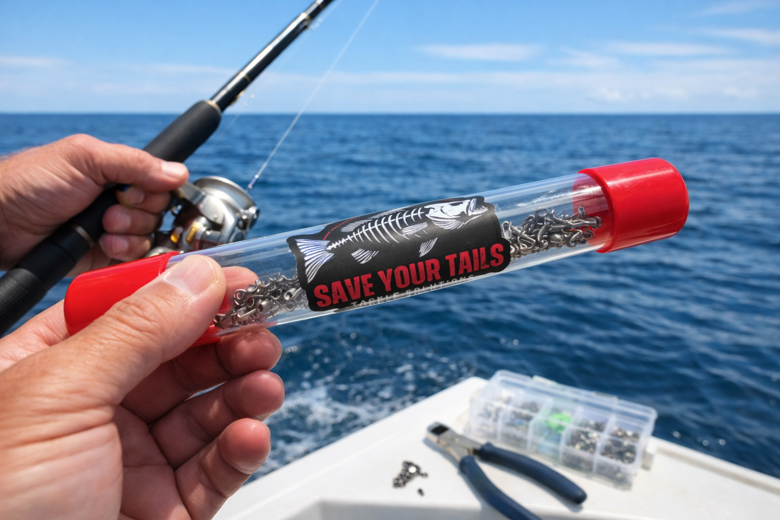 3/4" x 6" Finesse Series Tackle Tube™ 3-pack. Easy Terminal Tackle Storage