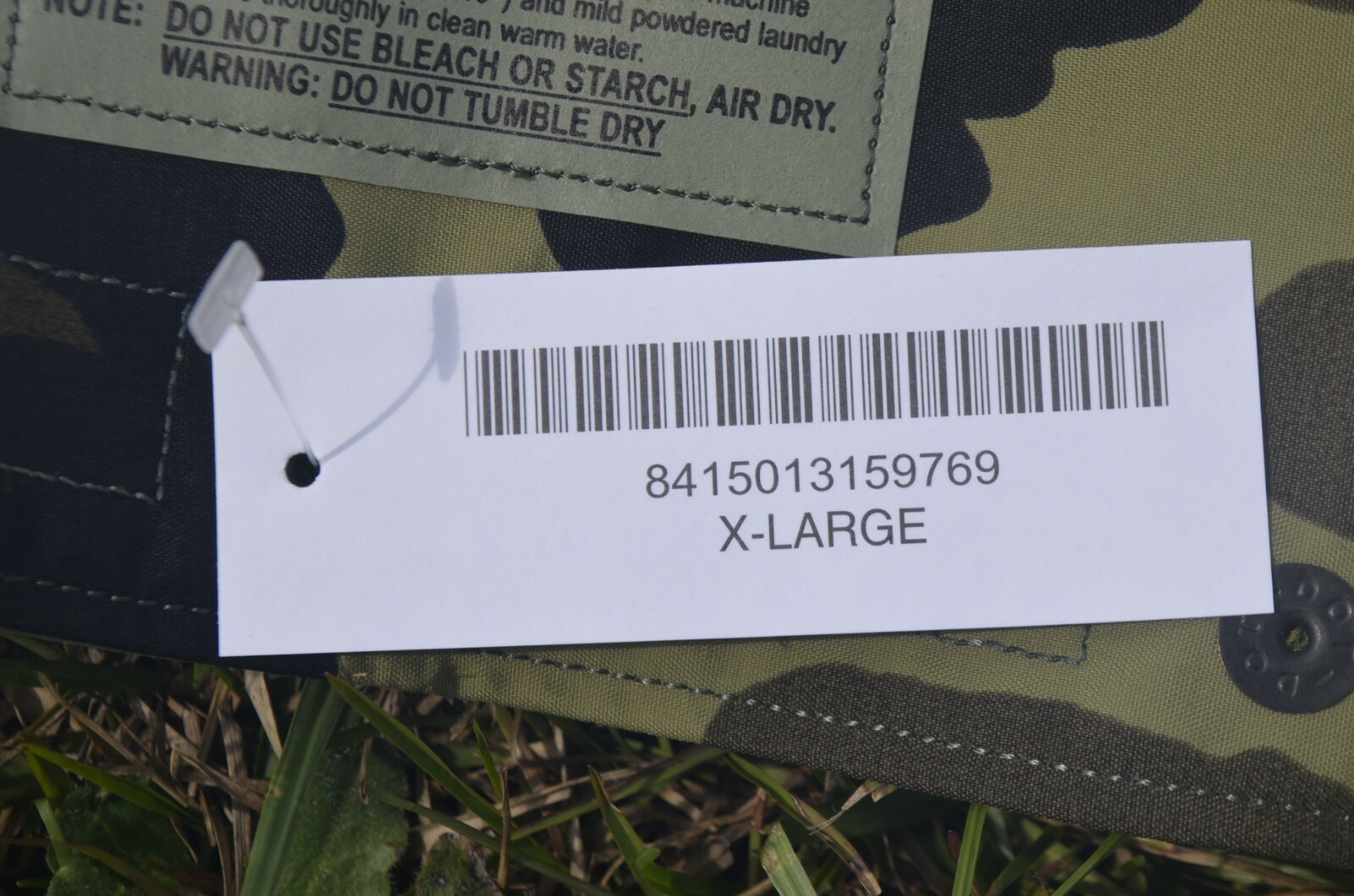 ECWCS GORETEX PARKA HOOD RUFF Fur Extended Cold Weather WOODLAND X-Large NWT