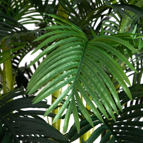 9.5’ Giant Five Stalk Artificial Areca Palm Tree Home Decor. Retail $499