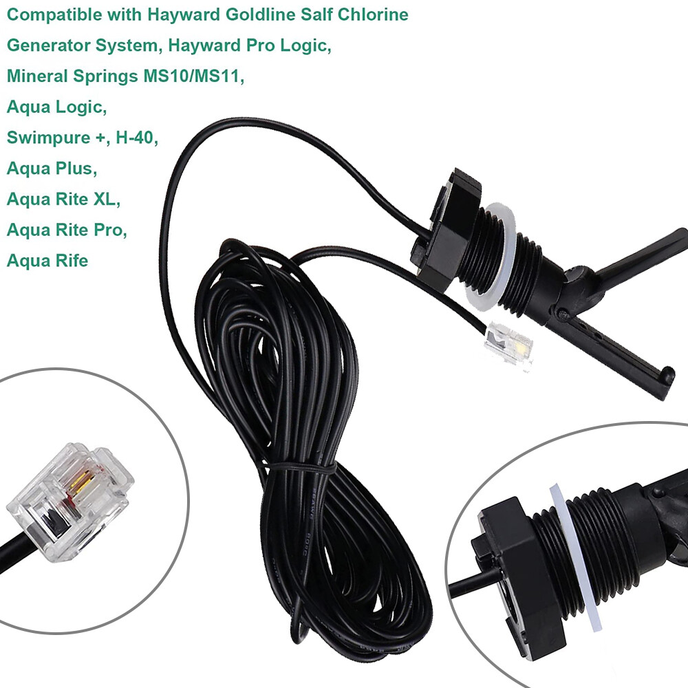 Flow Switch GLX-FLO-RP for Hayward Goldline Salt Chlorine Generator System Pool