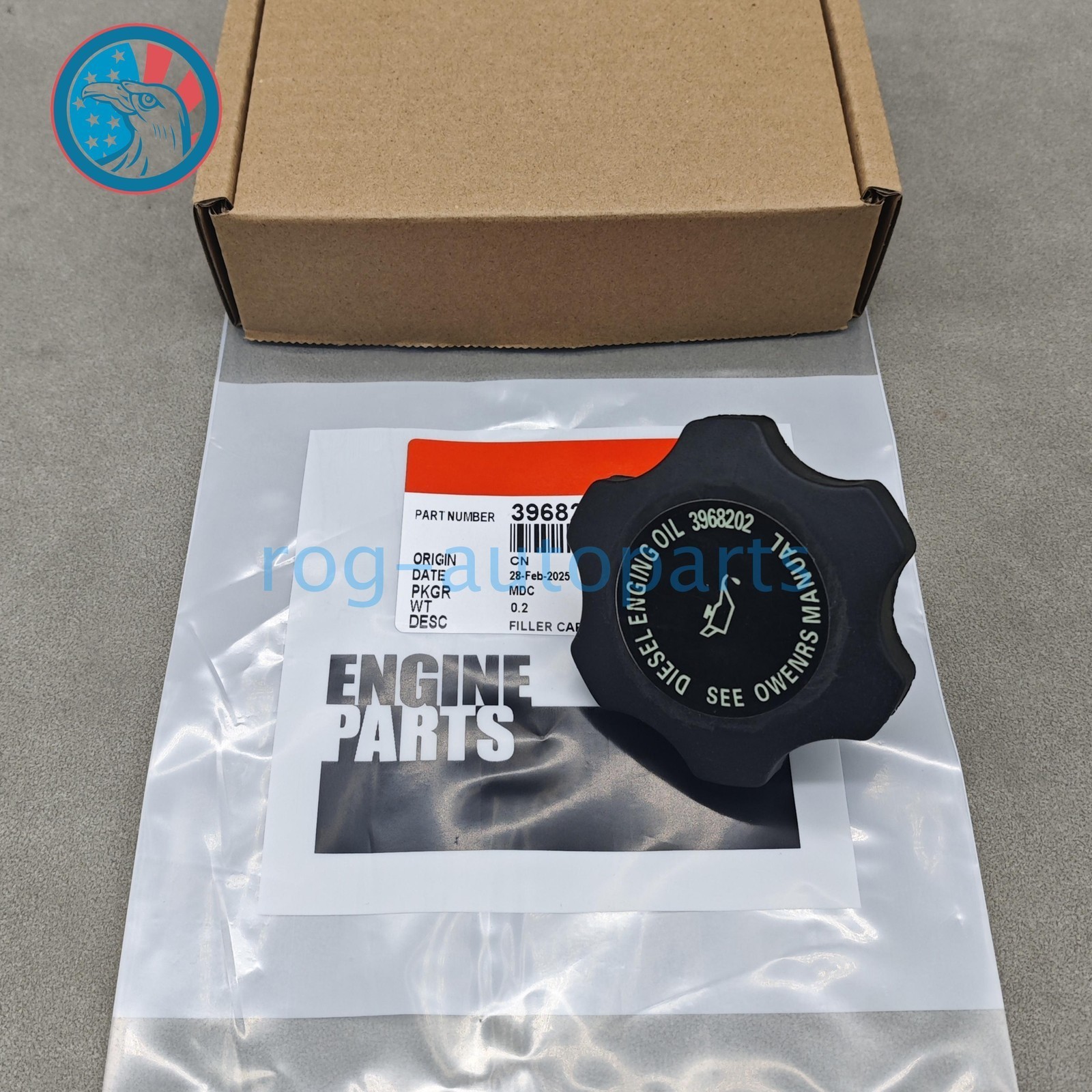 OEM!! CAP oil FILLER For Dodge Cummins 98-2017 ISB5.9 3973511 3968202 USA