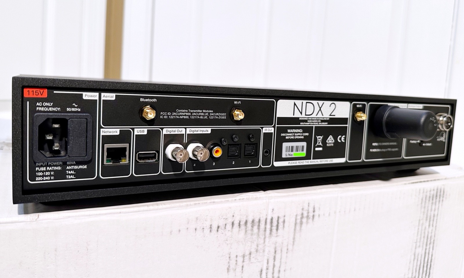 NAIM NDX 2 AUDIOPHILE NETWORK INTERNET MUSIC PLAYER STREAMER & DAC (NDX2)