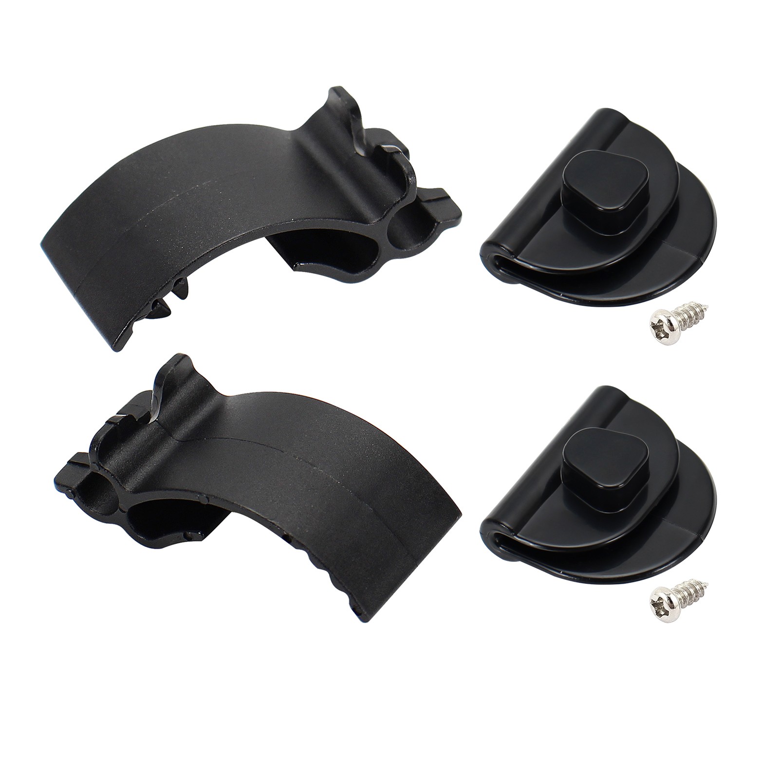For Harley Sportster XL883 XL1200 Left Side Battery Cover Mount Clips 2004-2013