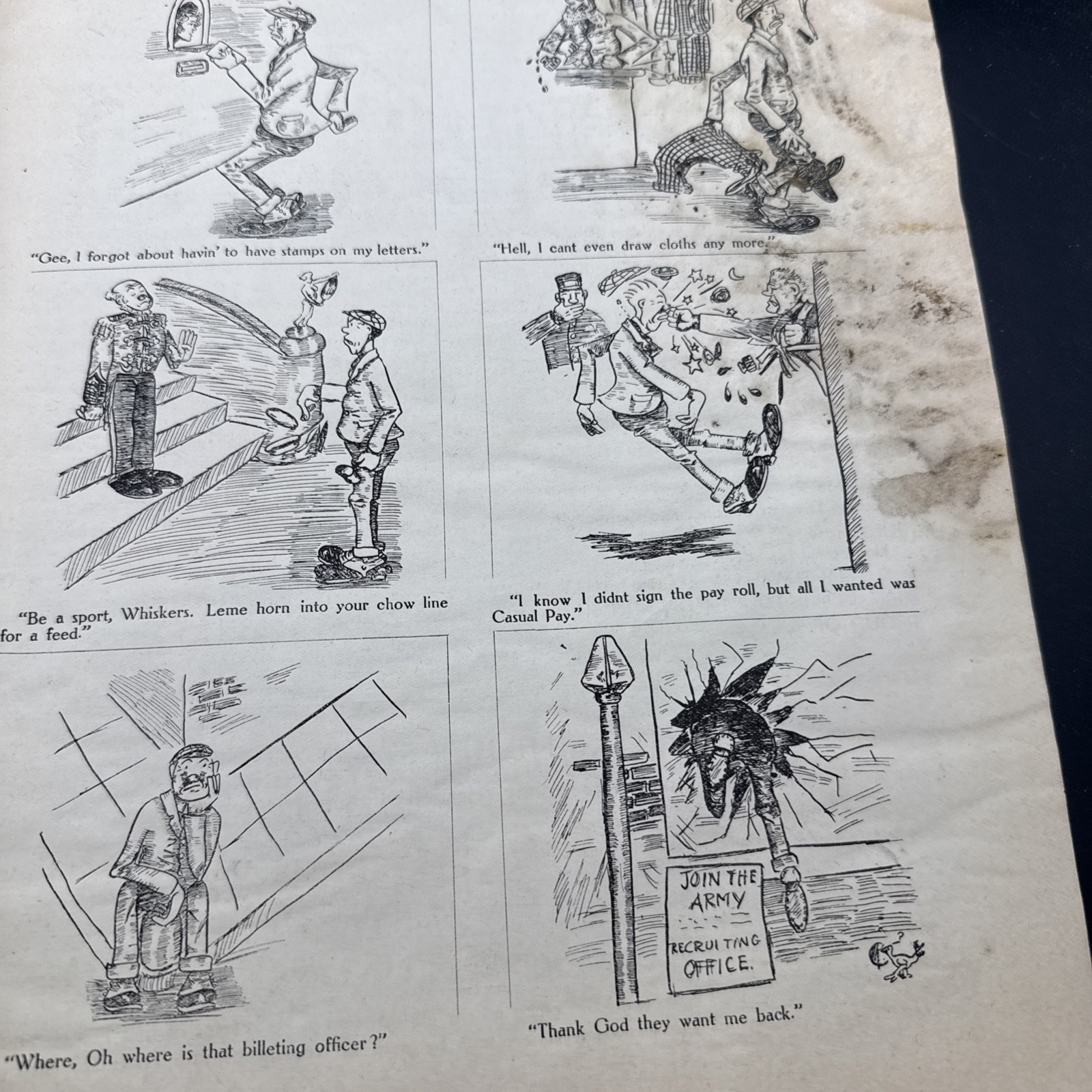 1919 THE SKIRMISHER Kinghts of Columbus Edition WWI 4th Infantry Division