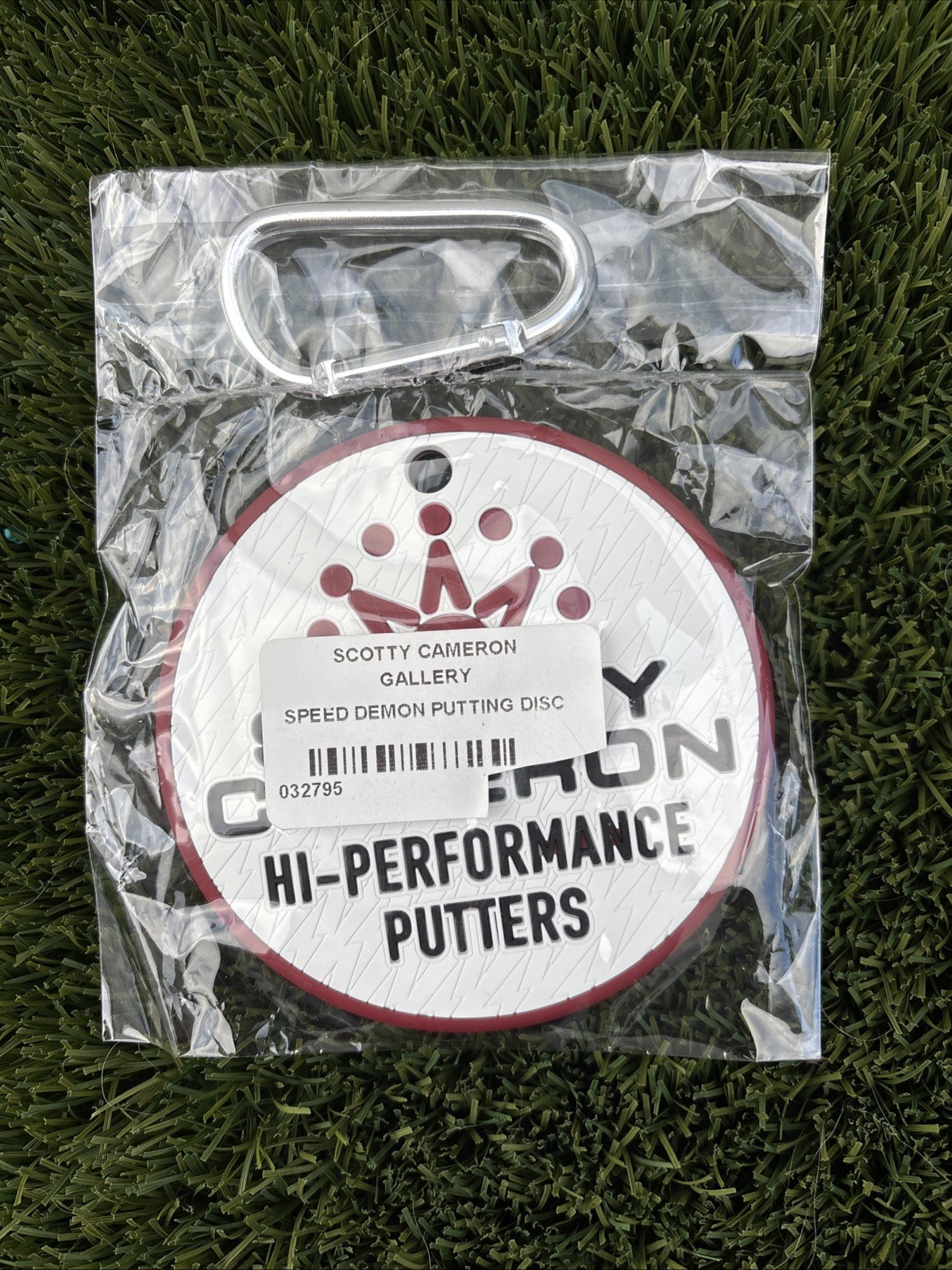 New in Package Scotty Cameron Speed Demon Putting Disc - Speed Shop