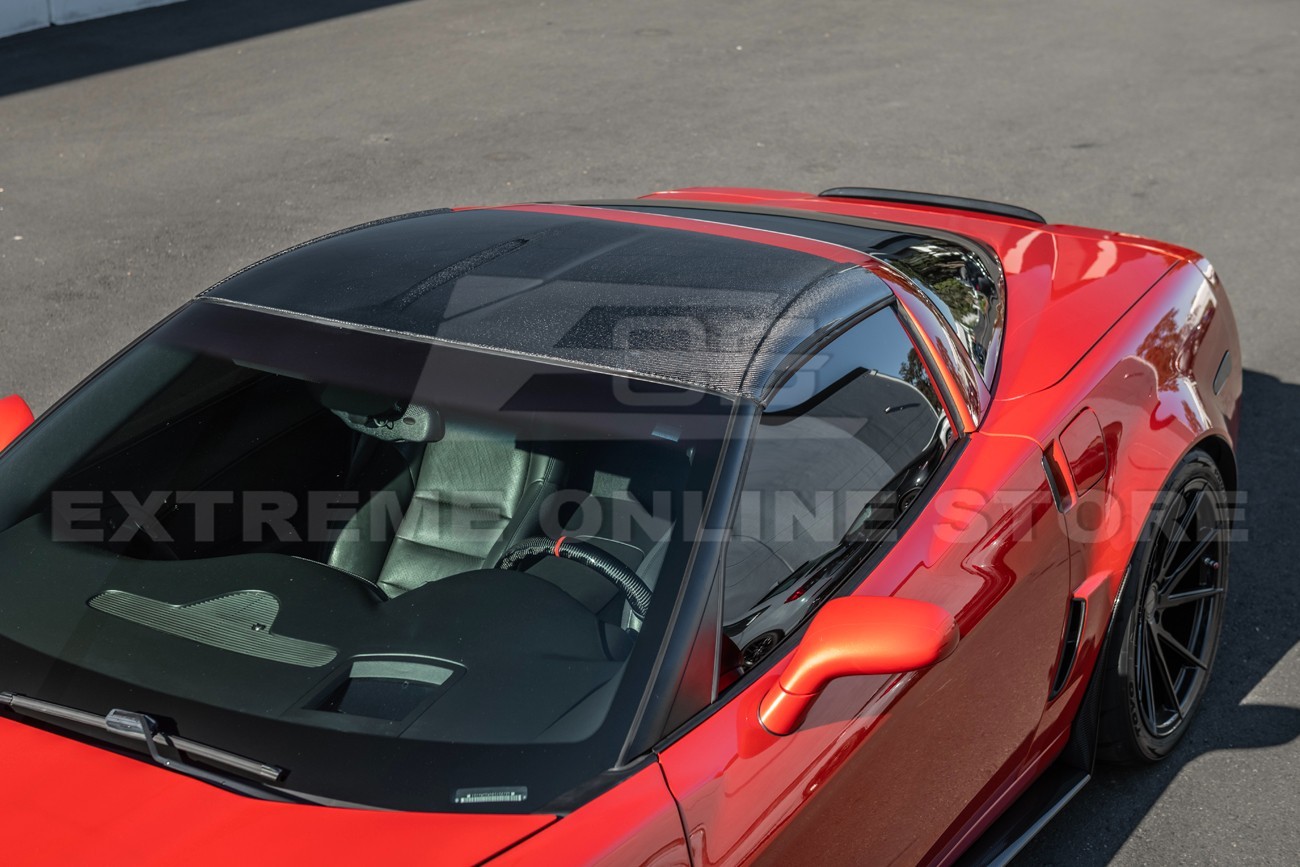 For 05-13 Corvette C6 GM Factory CARBON FIBER Replacement Top Targa Roof Panel