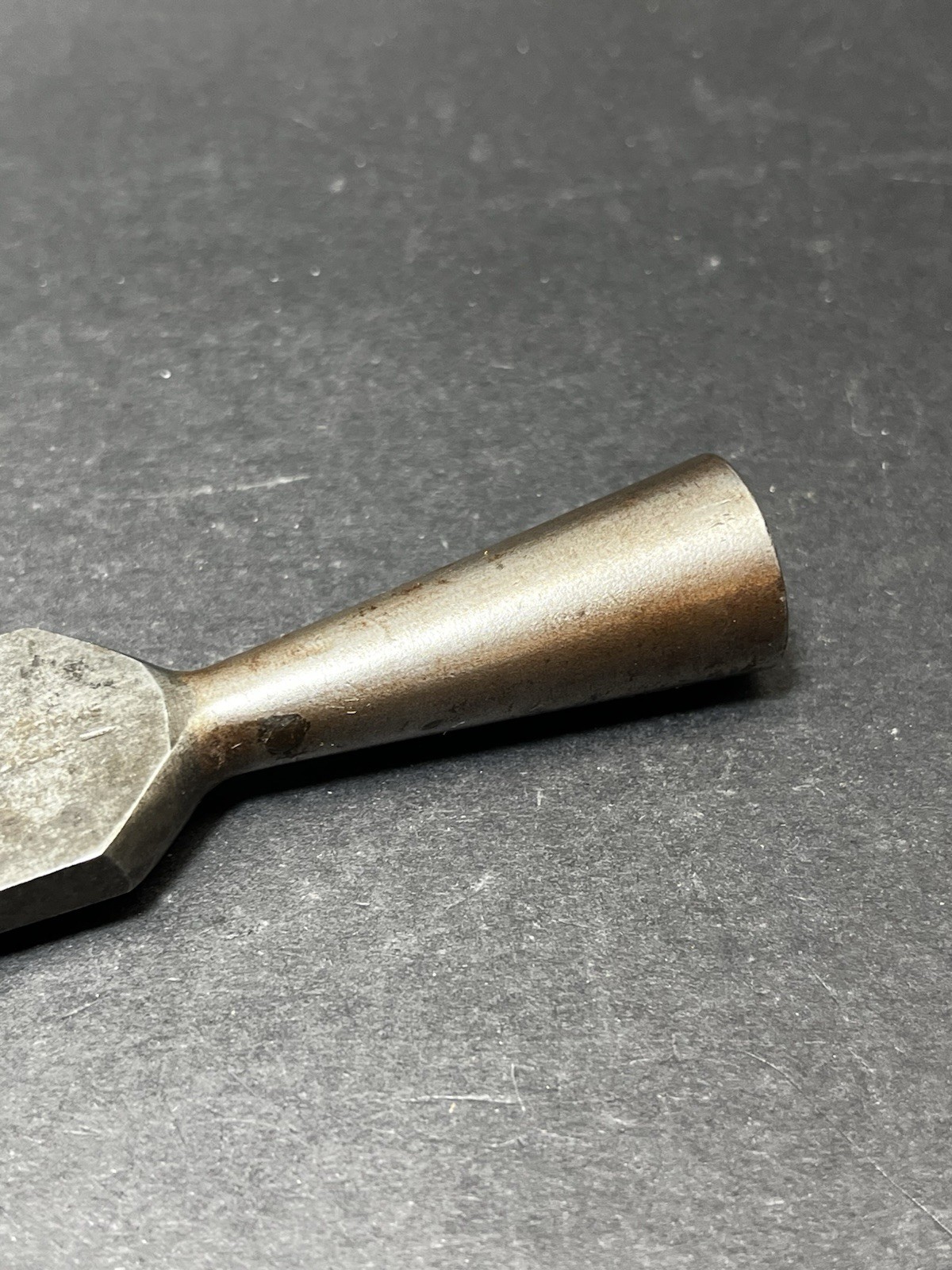 Vintage T.H. Witherby Winstead Edge Works 1" Beveled Edge Socket Chisel - USA