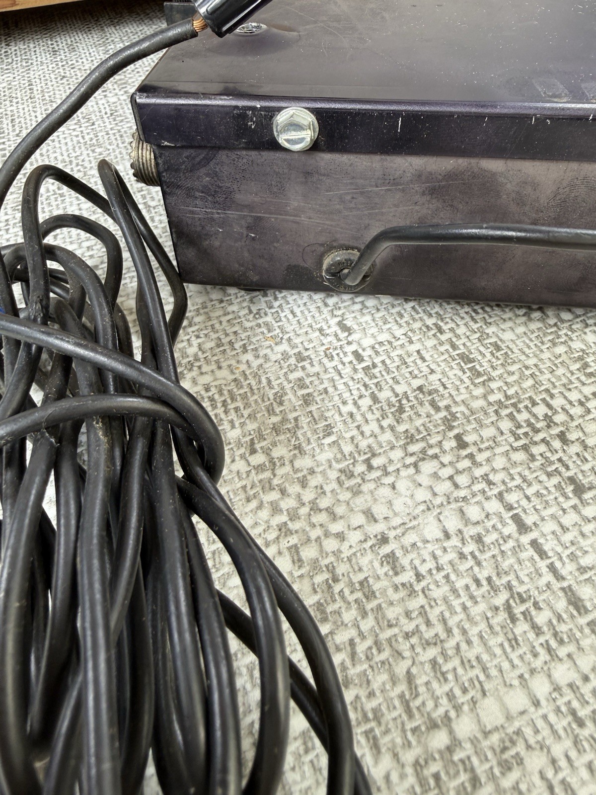 Vintage CB Amplifier WAWASEE ELECTRONICS BLACK CAT JB-75A UNTESTED Original Box