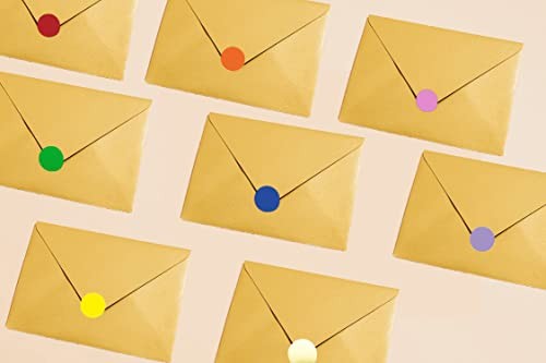 1 Inch Removable Color Code Dot Sticker Round Labels,Garage 1 inch Multicolored