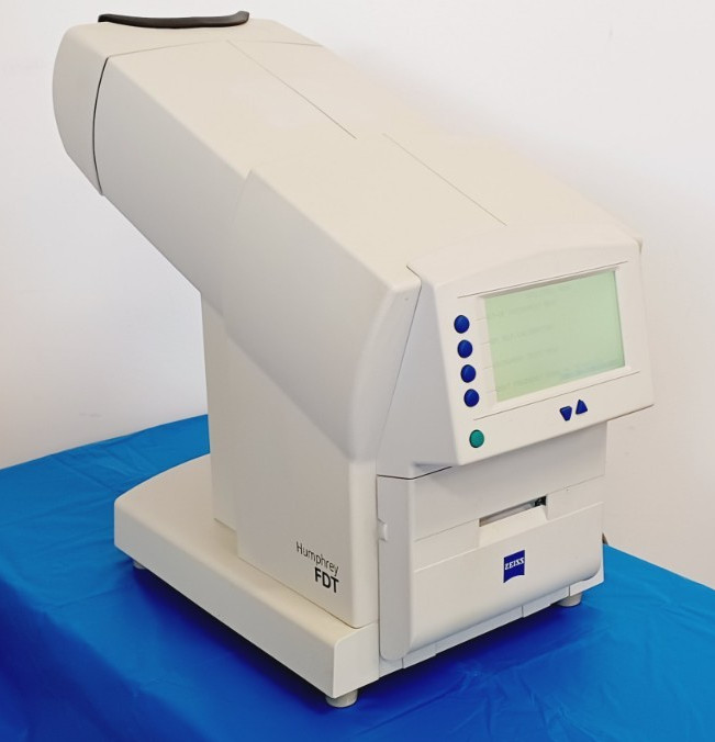 Carl Zeiss Humphrey FDT 710 Visual Field Analizer used no respond bottom clicker