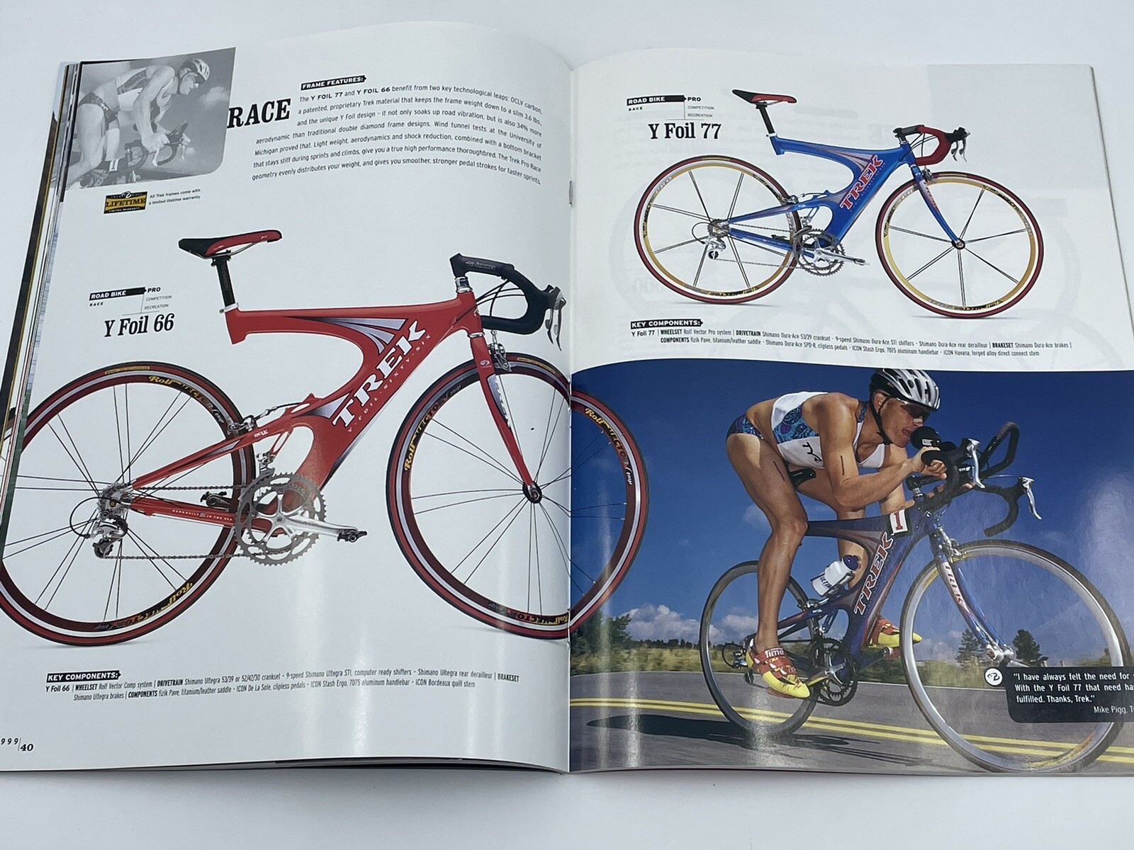 NEW 1999 TREK Bicycles Full-Line Catalog USPS LANCE ARMSTRONG! Road MTB BMX Etc