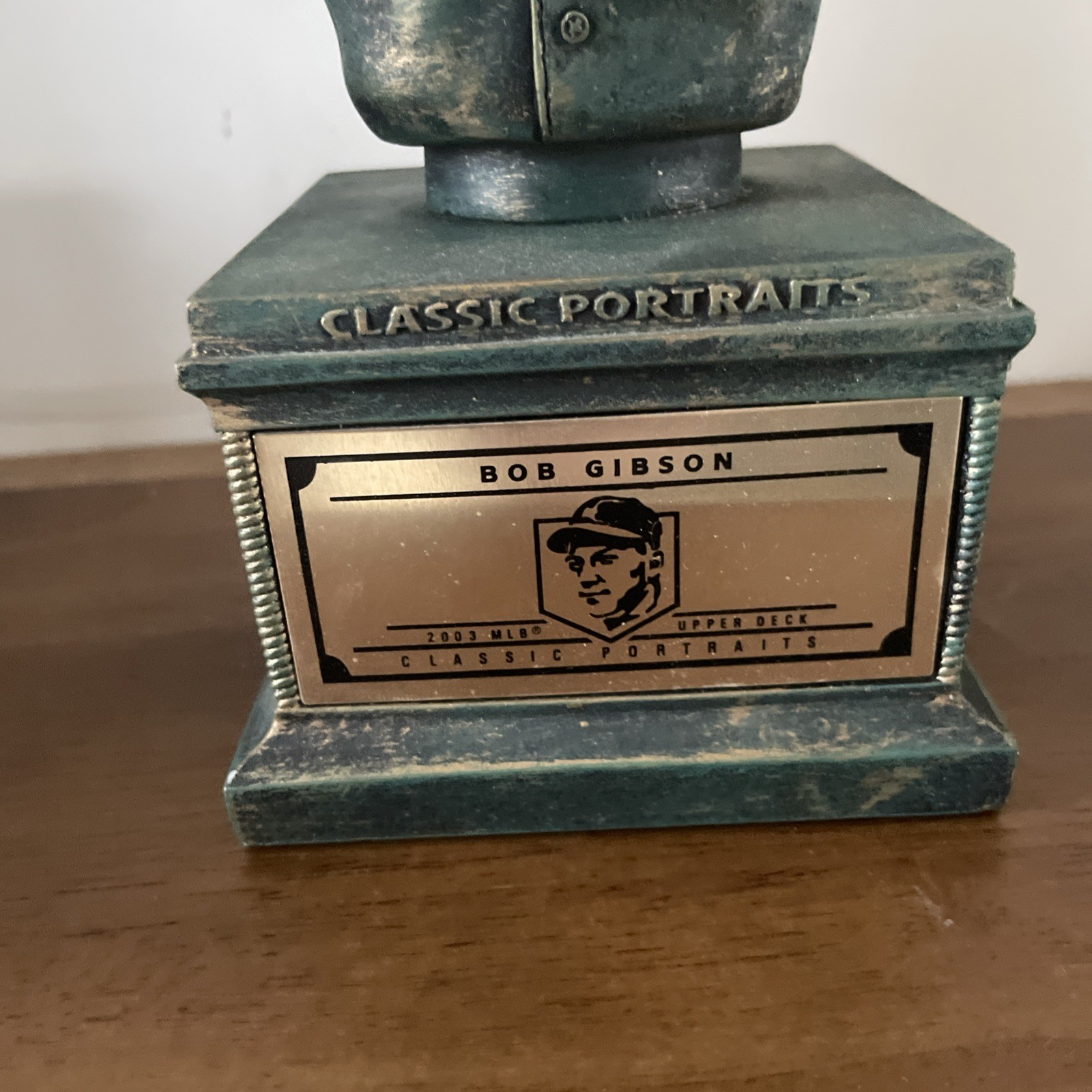 Bob Gibson Classic Portraits Statue 2003 Upper Deck Cardinals