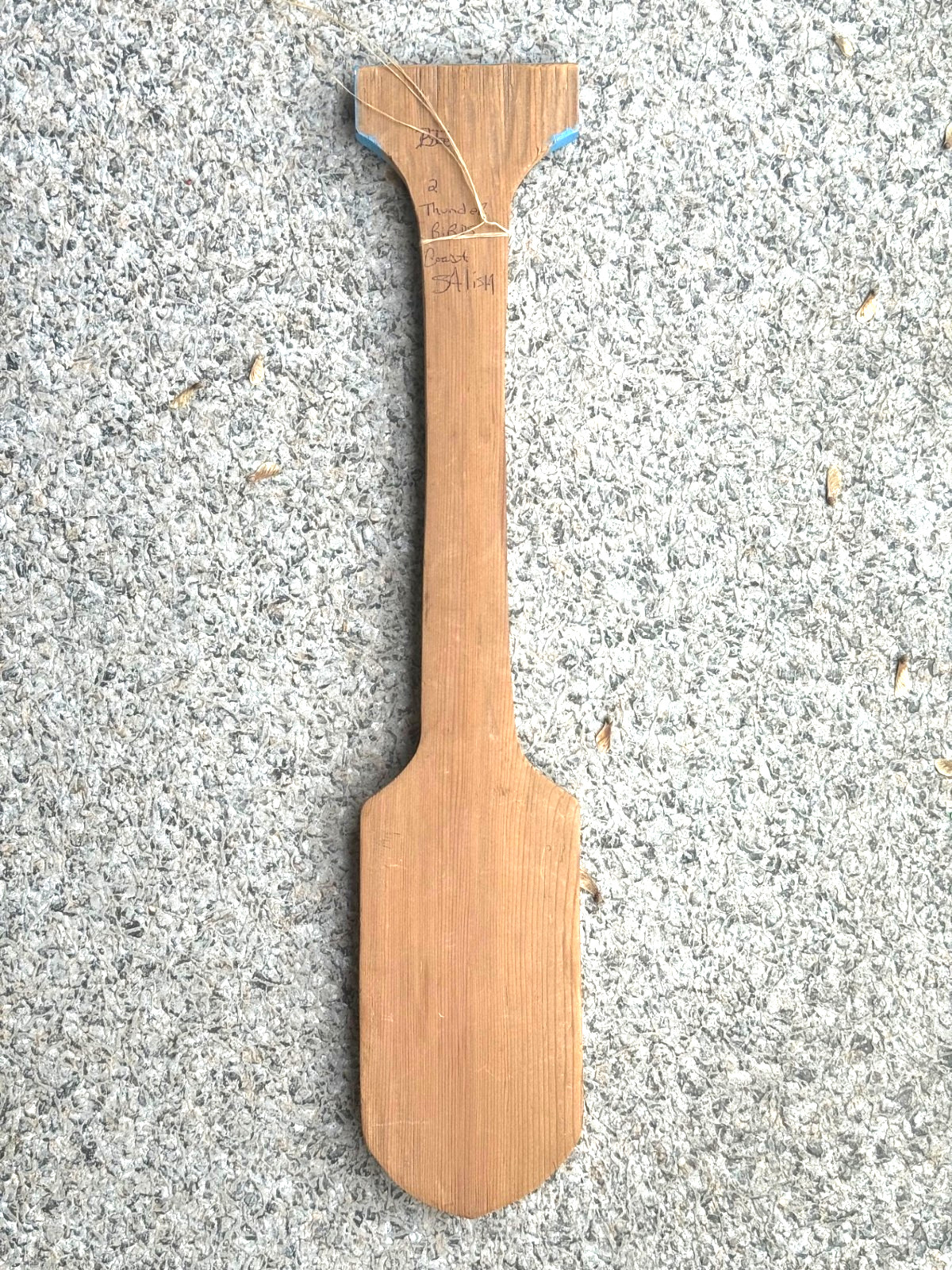 Northwest Coast Native Art Kwakwa̱ka̱ʼwakw Vintage Thunderbird paddle